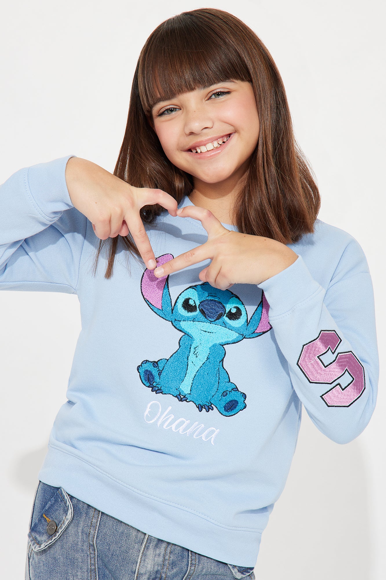 Mini Ohana Stitch Sweatshirt