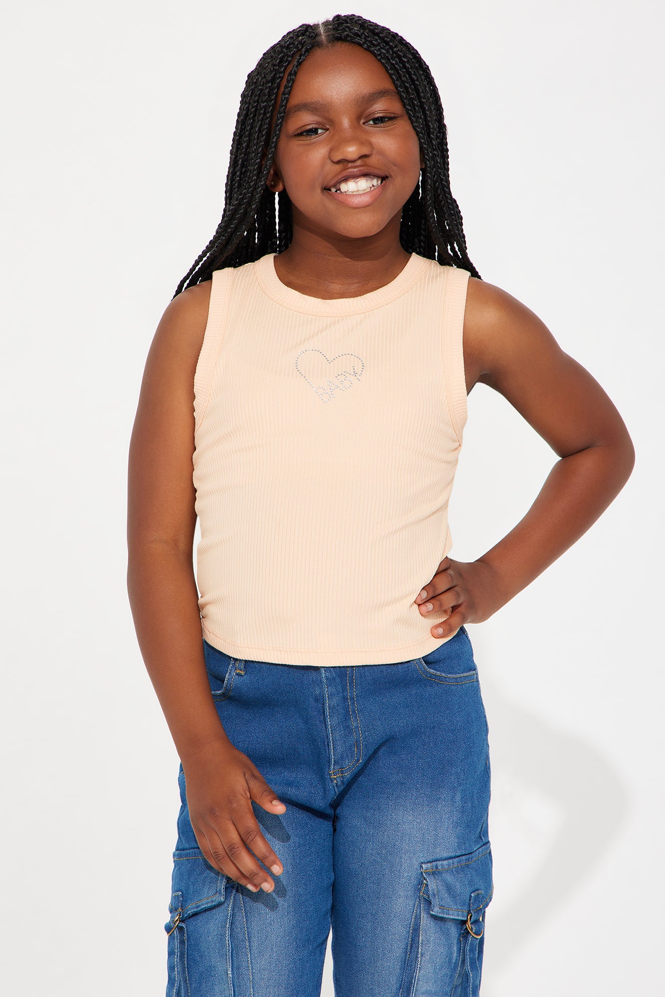 Mini Follow Your Heart Sleeveless Tee