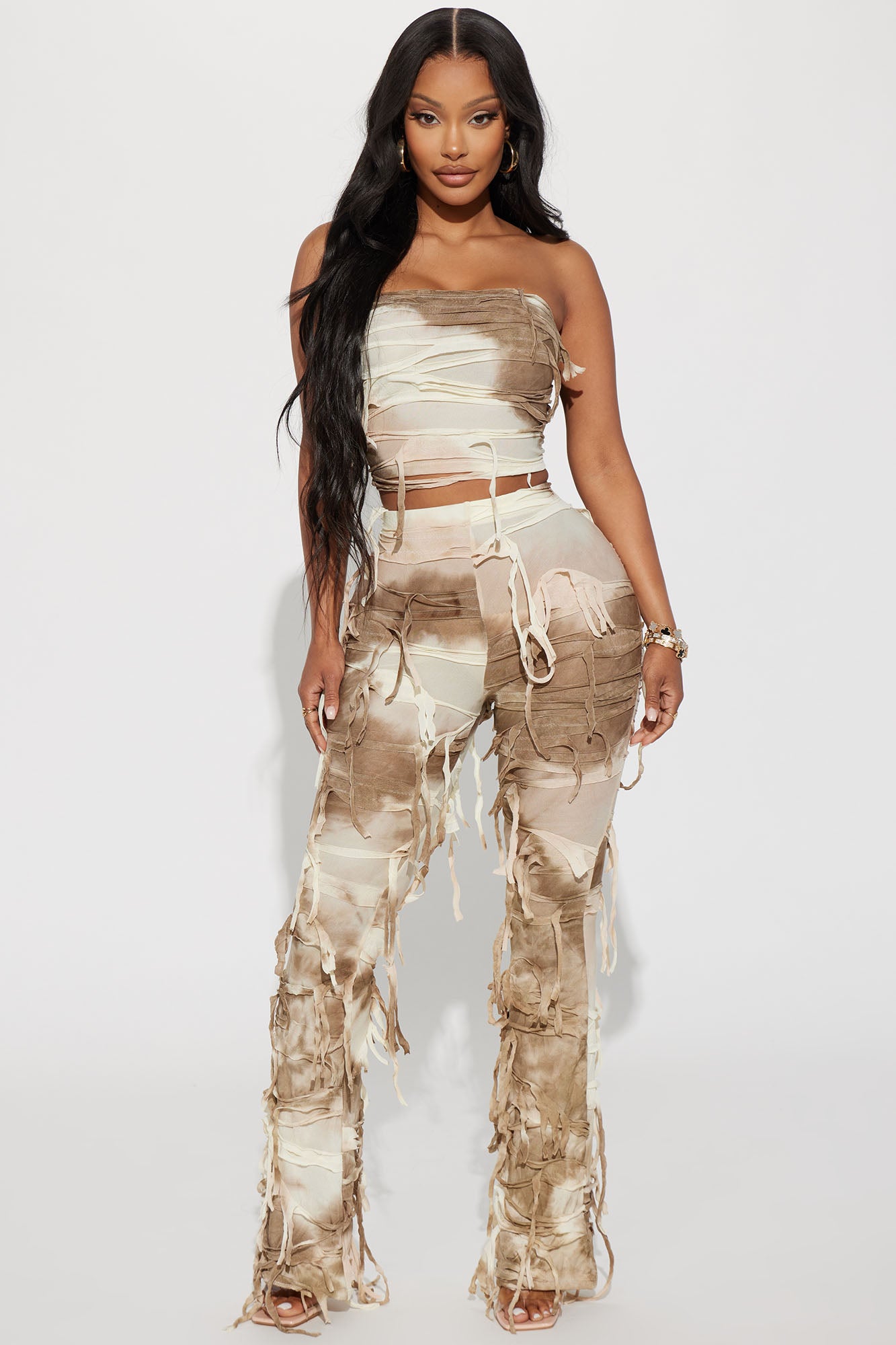 Always Distressed Pant Set