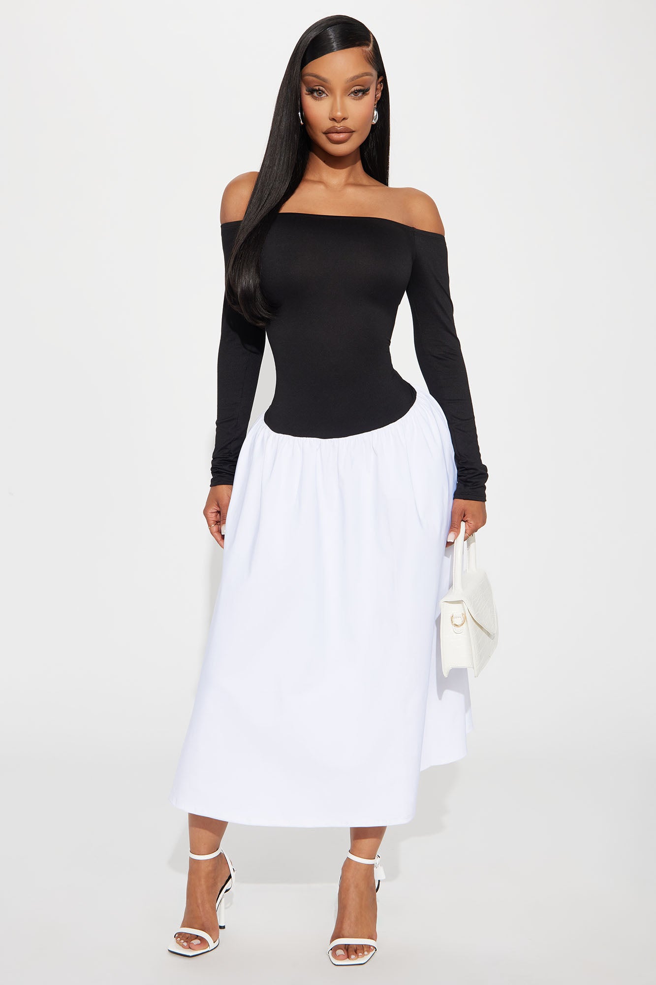 Emorie Long Sleeve Midi Dress