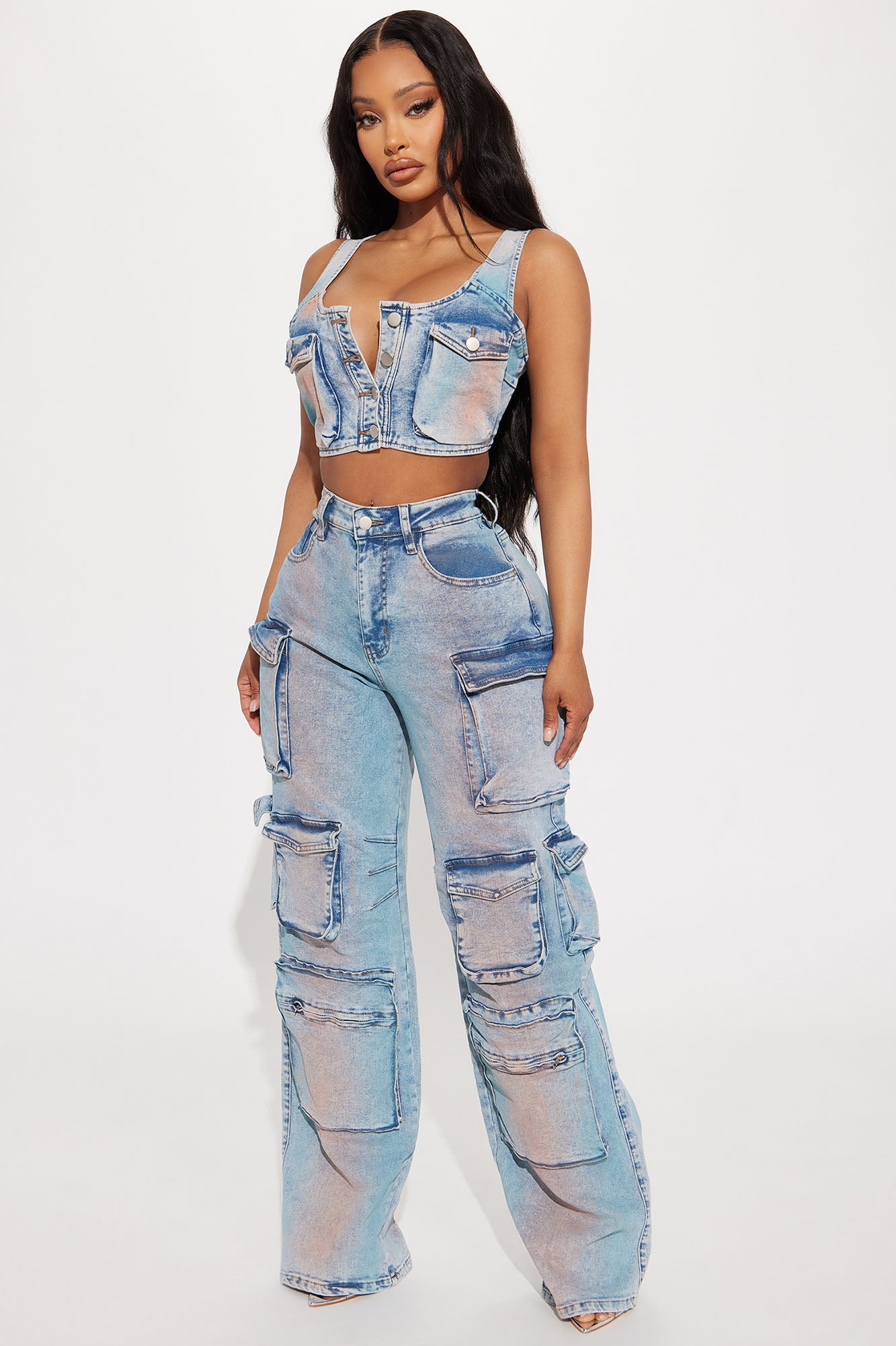 Losing Time Cargo Pant Set