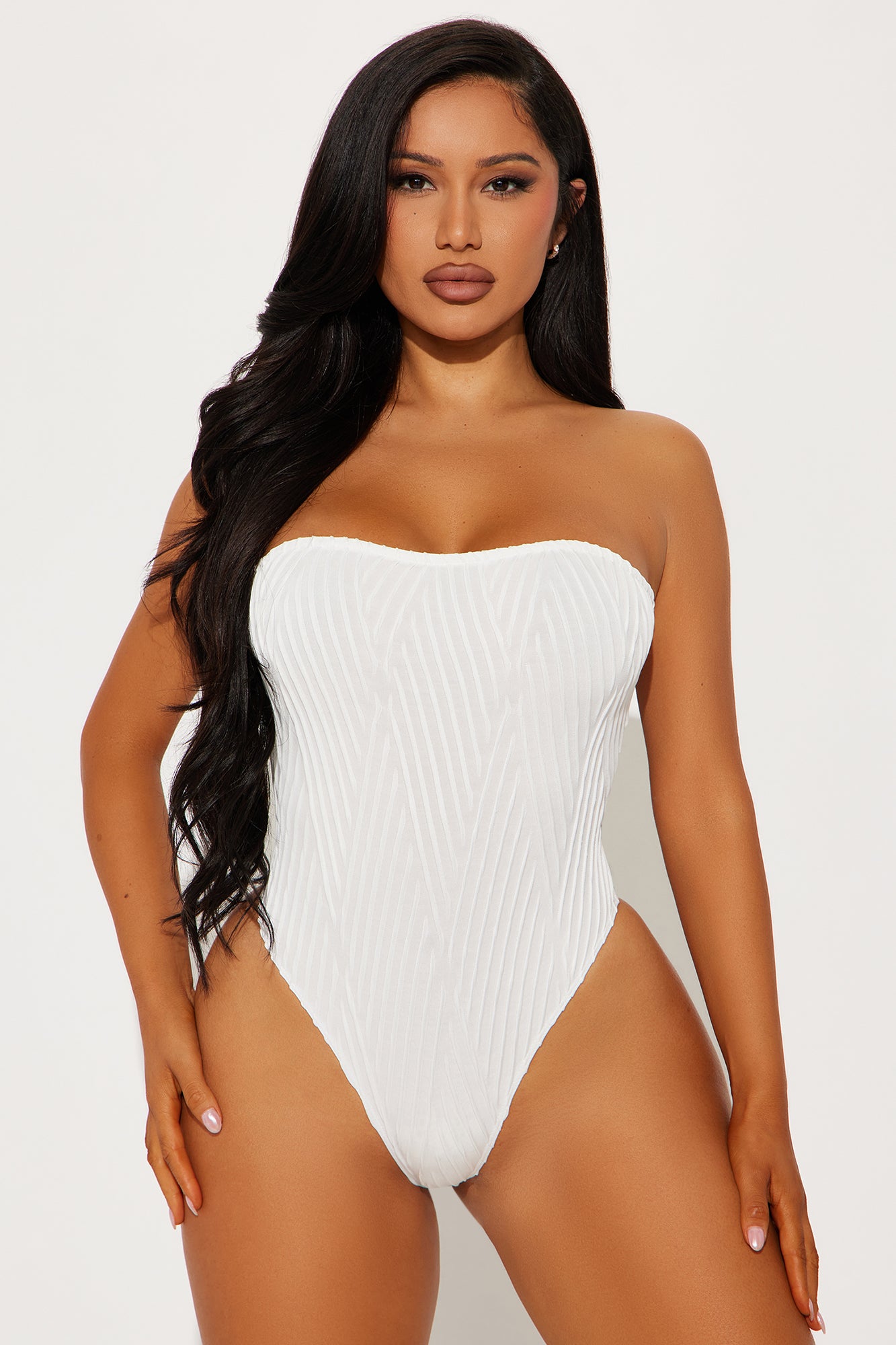 Joscelyn Textured Tube Bodysuit
