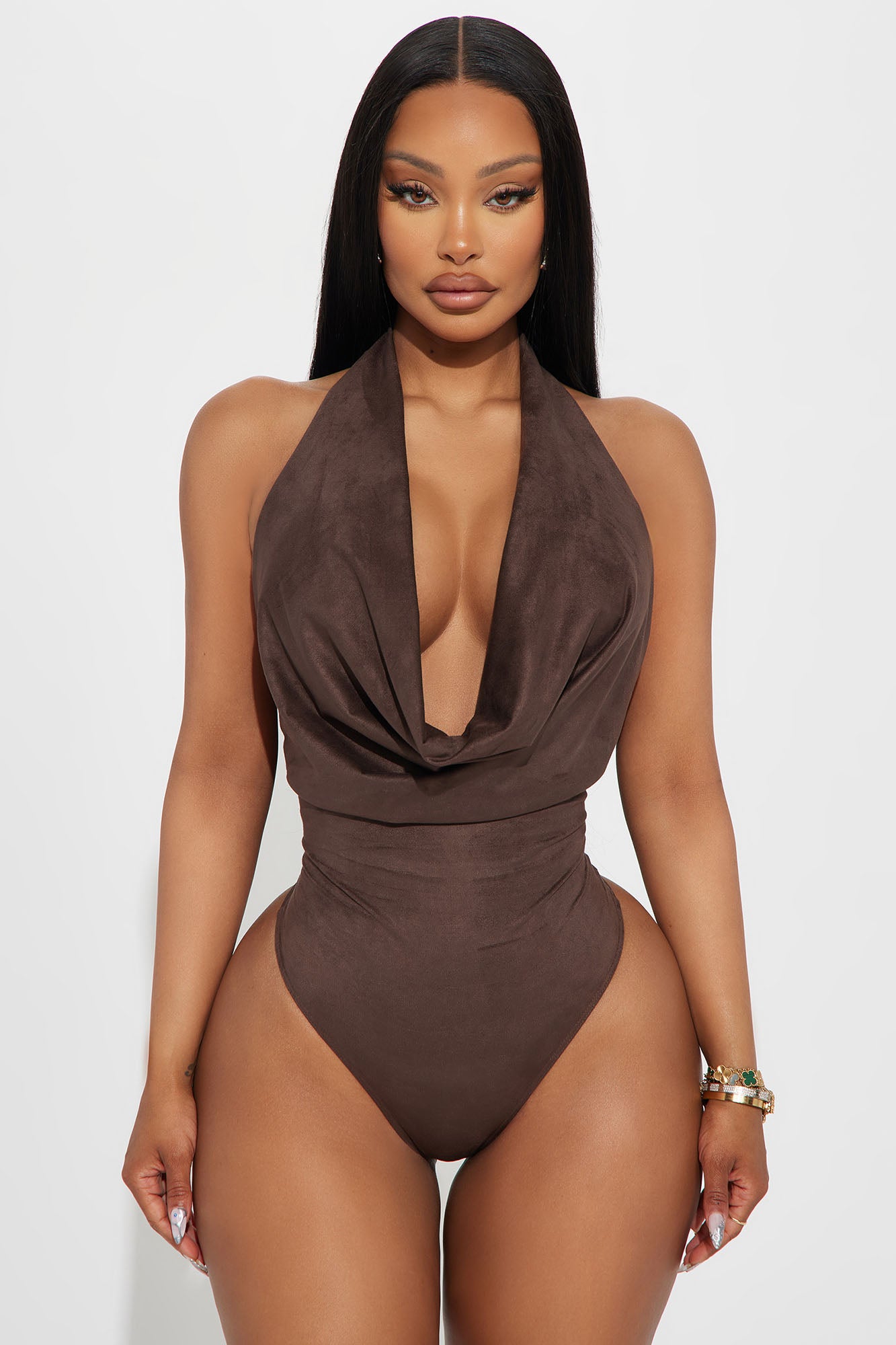 Cowgirl Era Suede Bodysuit