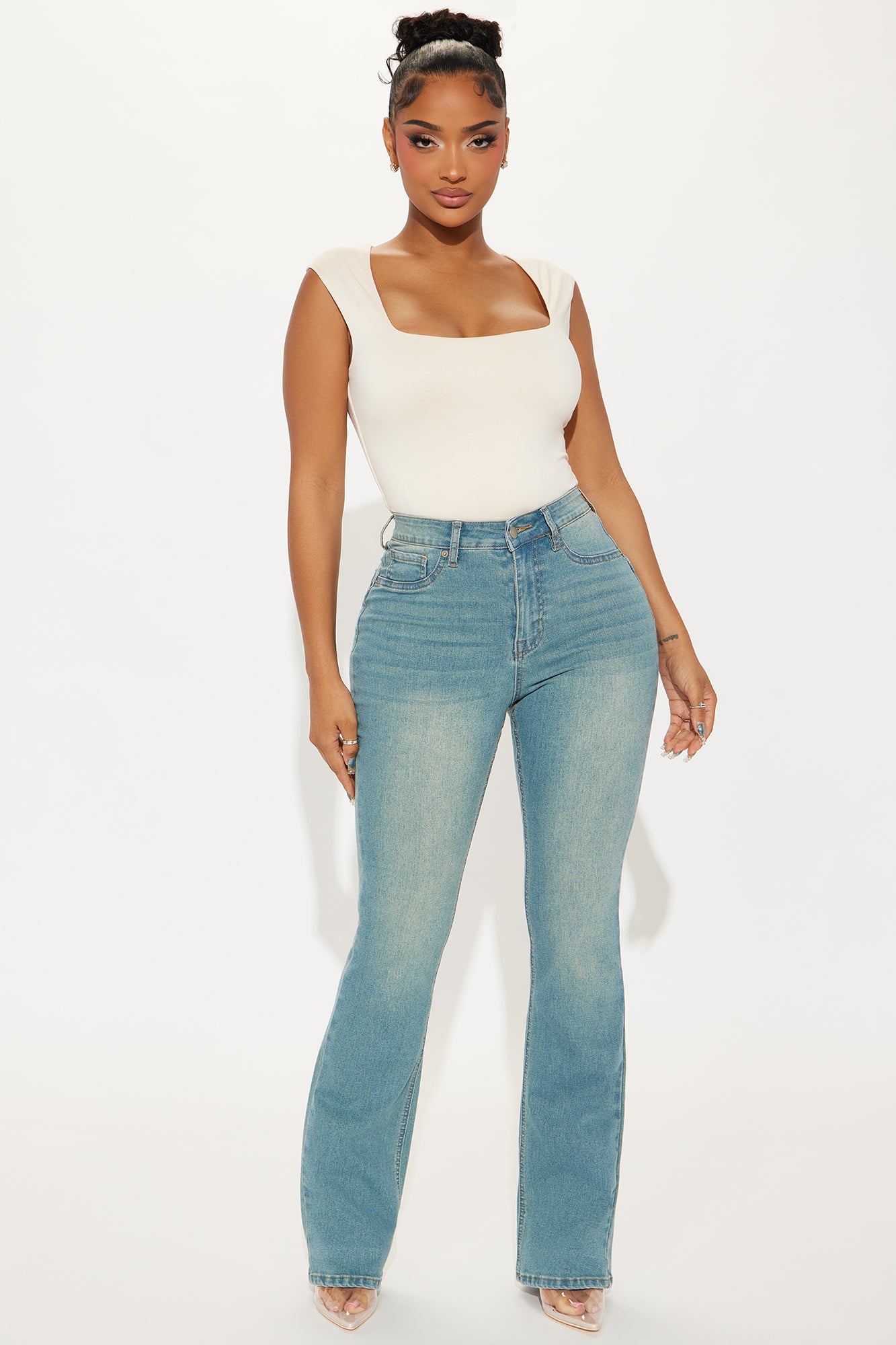 Mesa Booty Lifting Stretch Bootcut Jeans