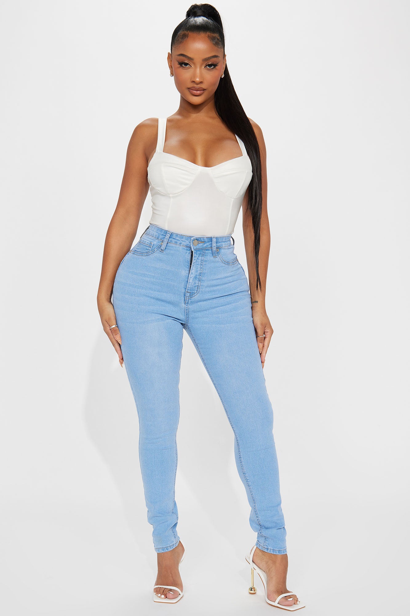 Mesa Booty Lifting High Rise Stretch Skinny Jeans