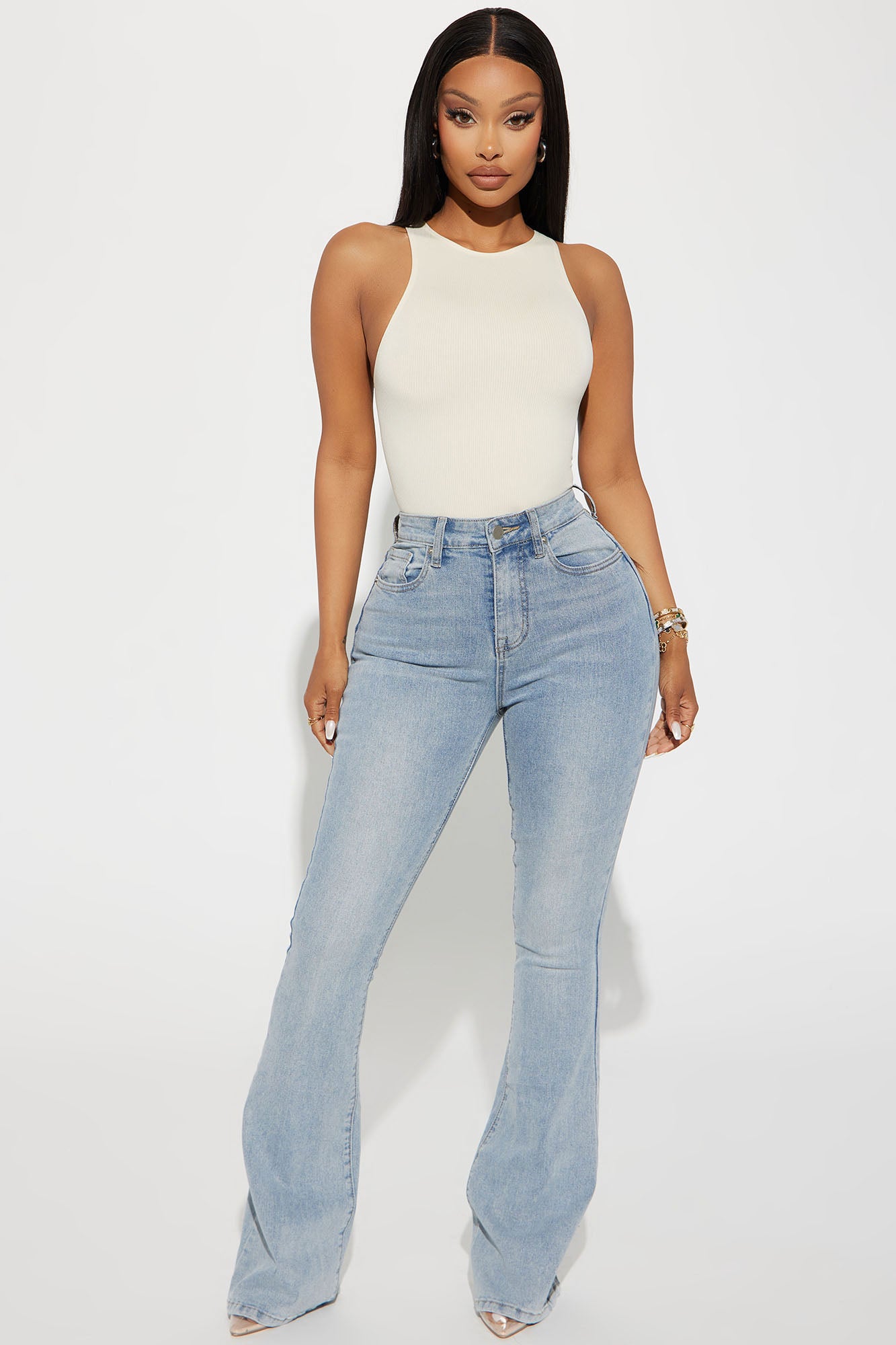 San Diego Sculpting Stretch Flare Jeans