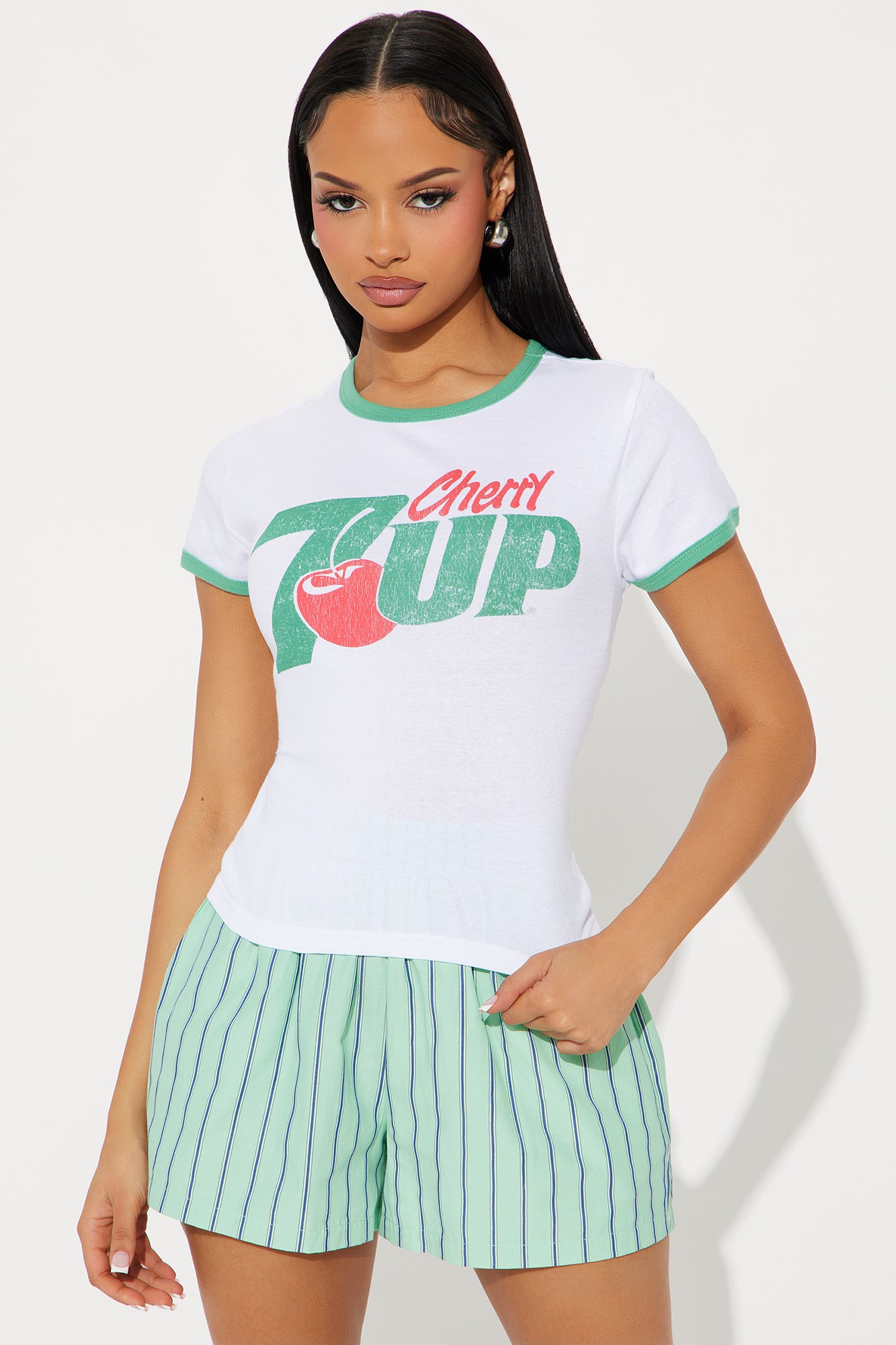 7UP Cherry Ringer Tee