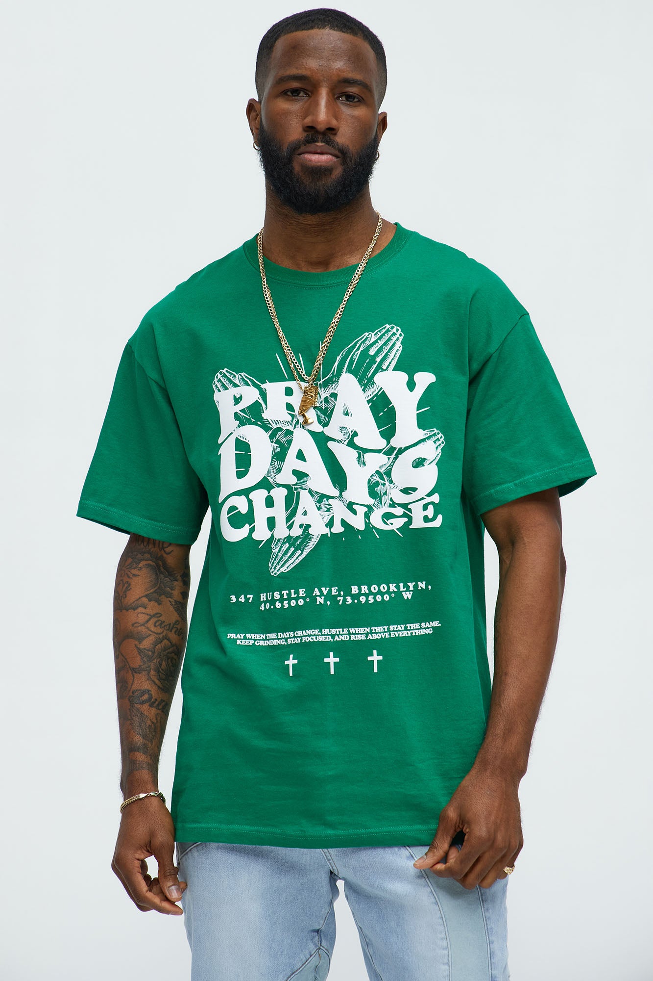 Pray Days Change Short Sleeve Tee