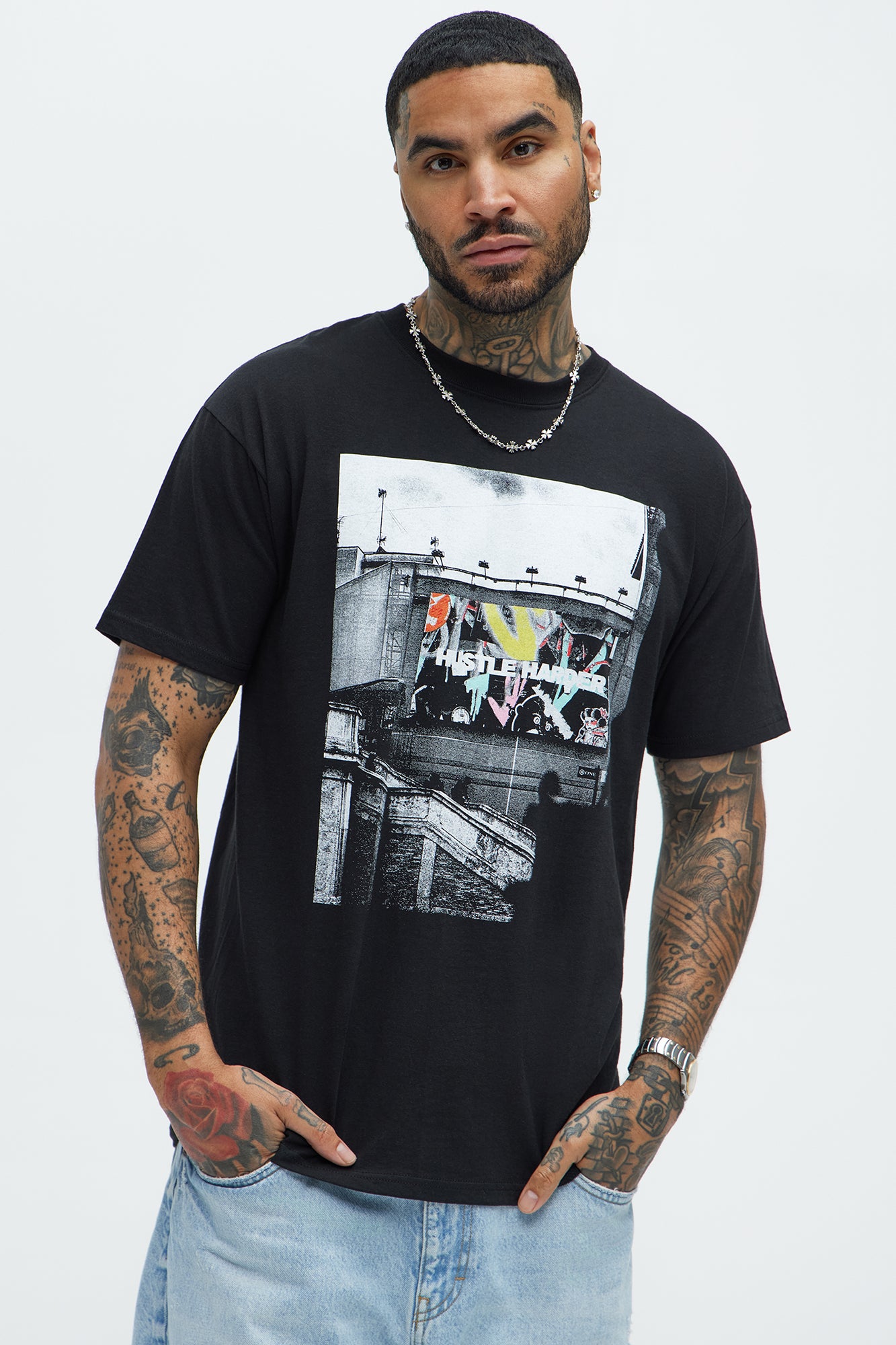 Hustle Harder Than Everyone Short Sleeve Tee