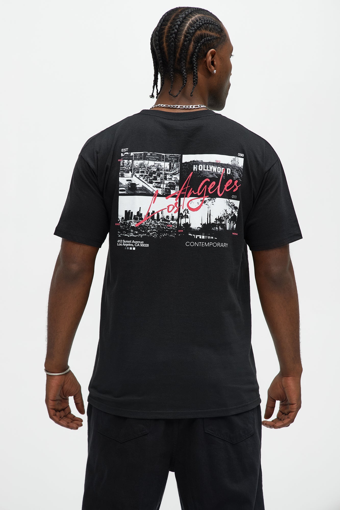 Sunset Ave LA Short Sleeve Tee