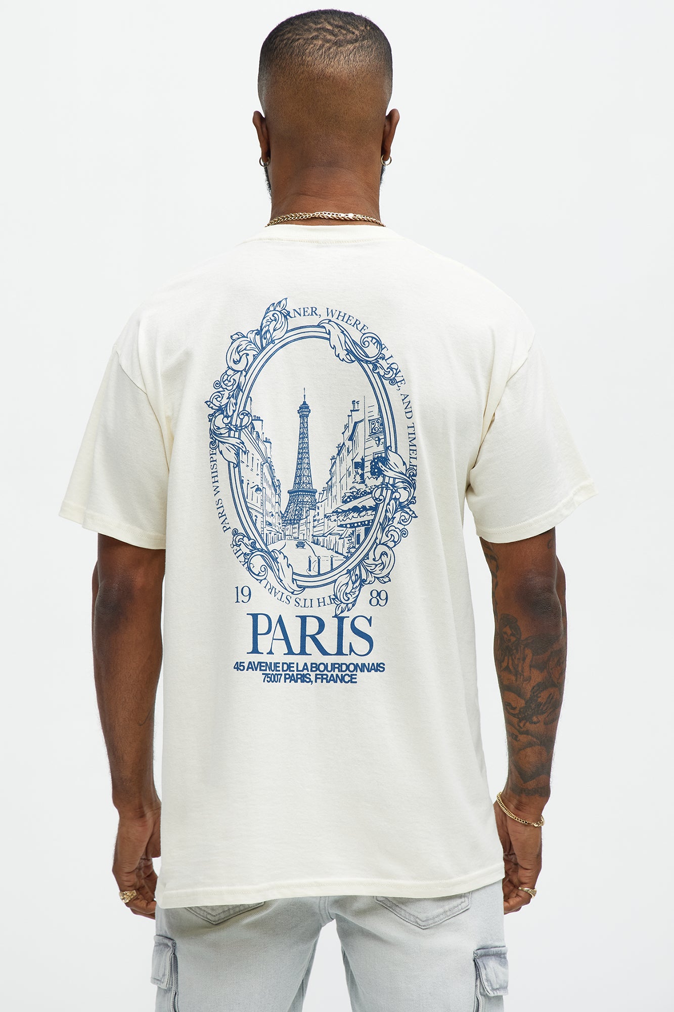 Paris France 1989 Short Sleeve Tee