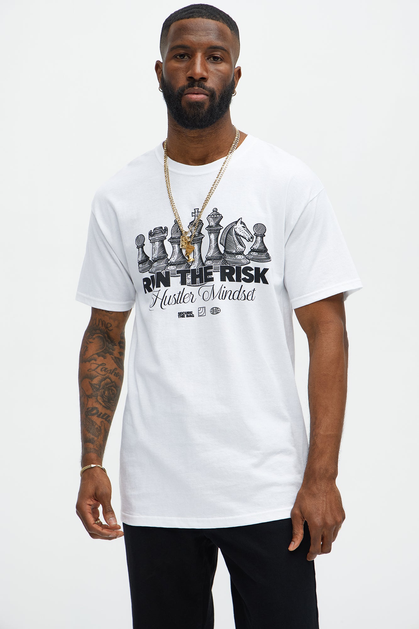Run The Risk Mindset Short Sleeve Tee