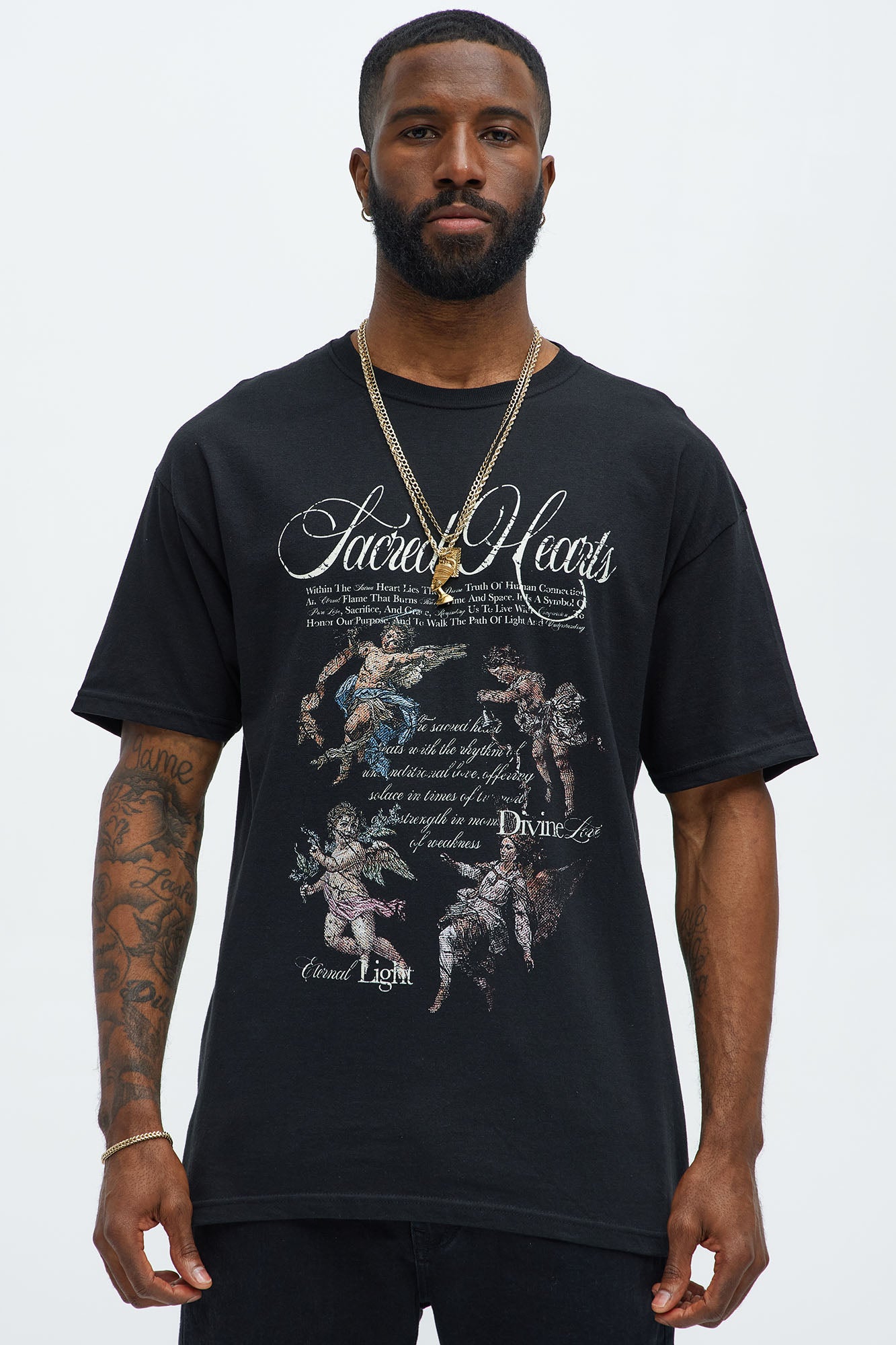 Sacred Celestial Hearts Short Sleeve Tee