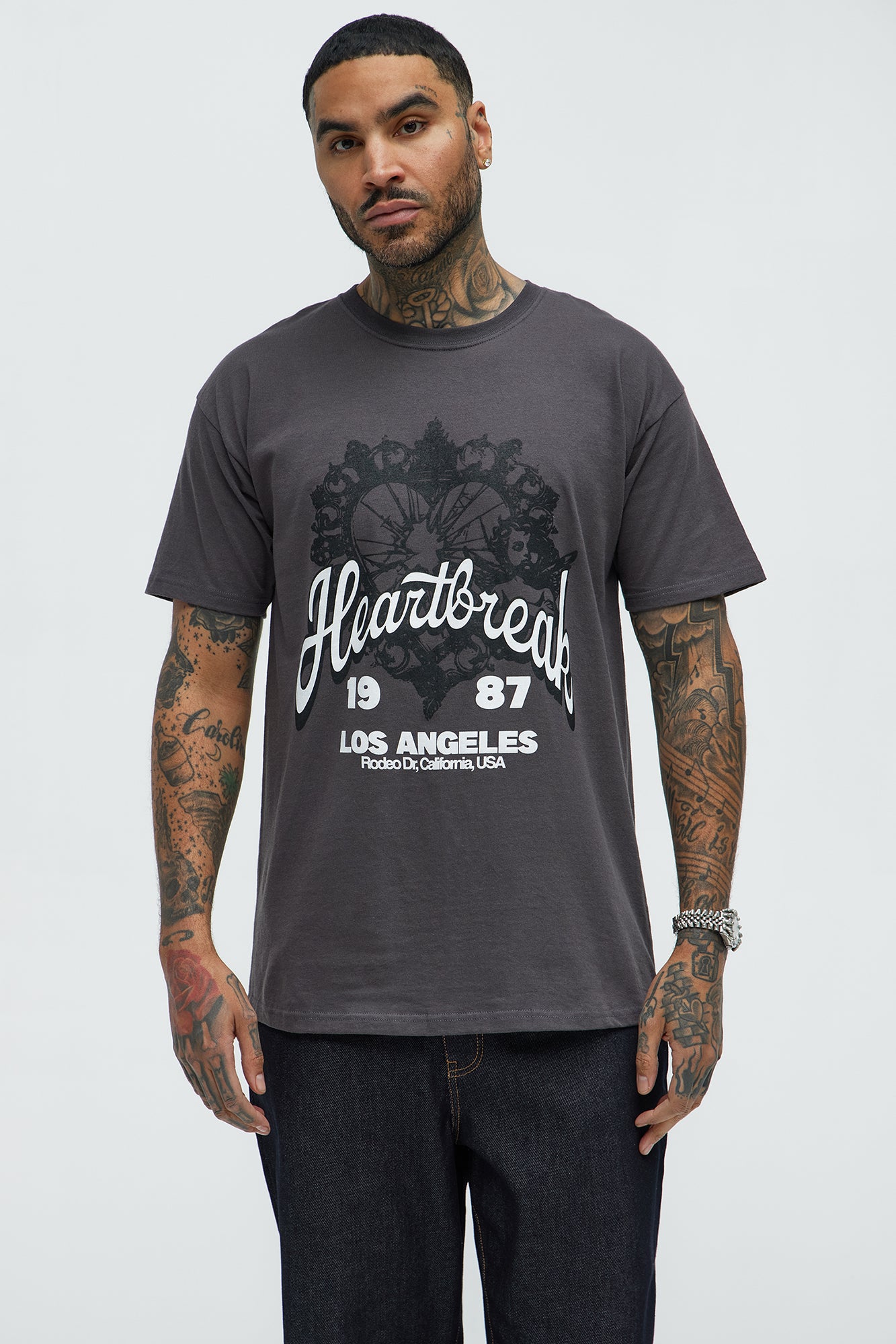 Heartbreak 1987 LA Short Sleeve Tee