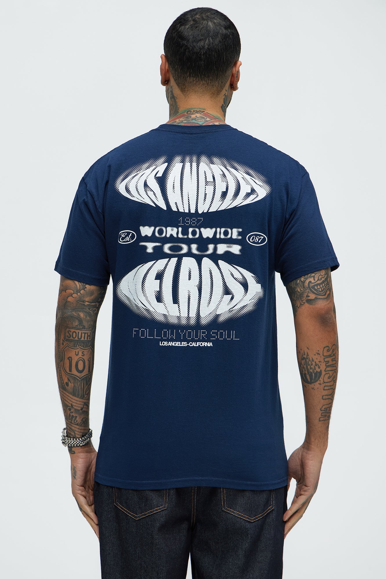 Worldwide Tour Melrose Short Sleeve Tee