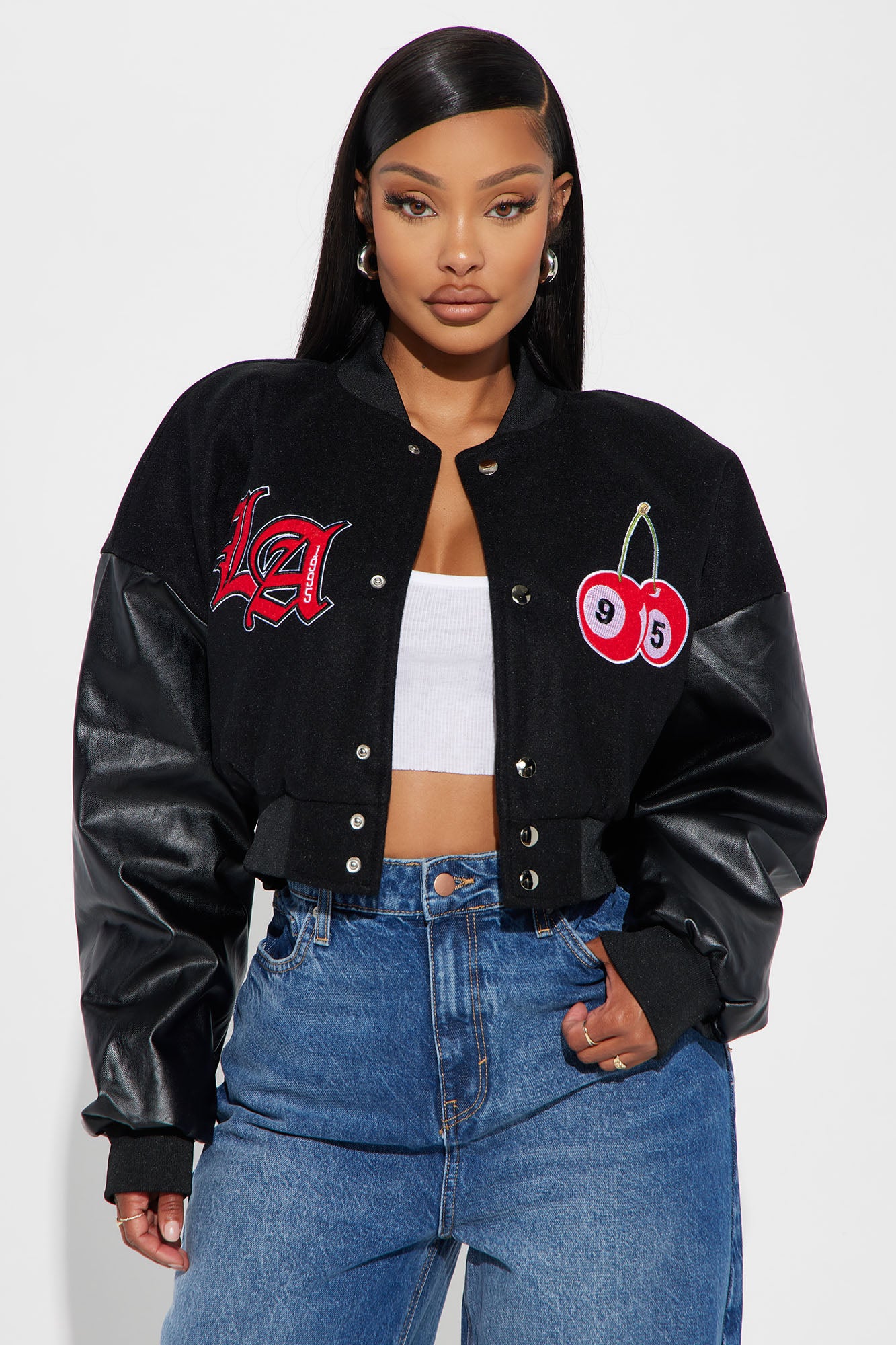 LA Girl Vibe Bomber Jacket