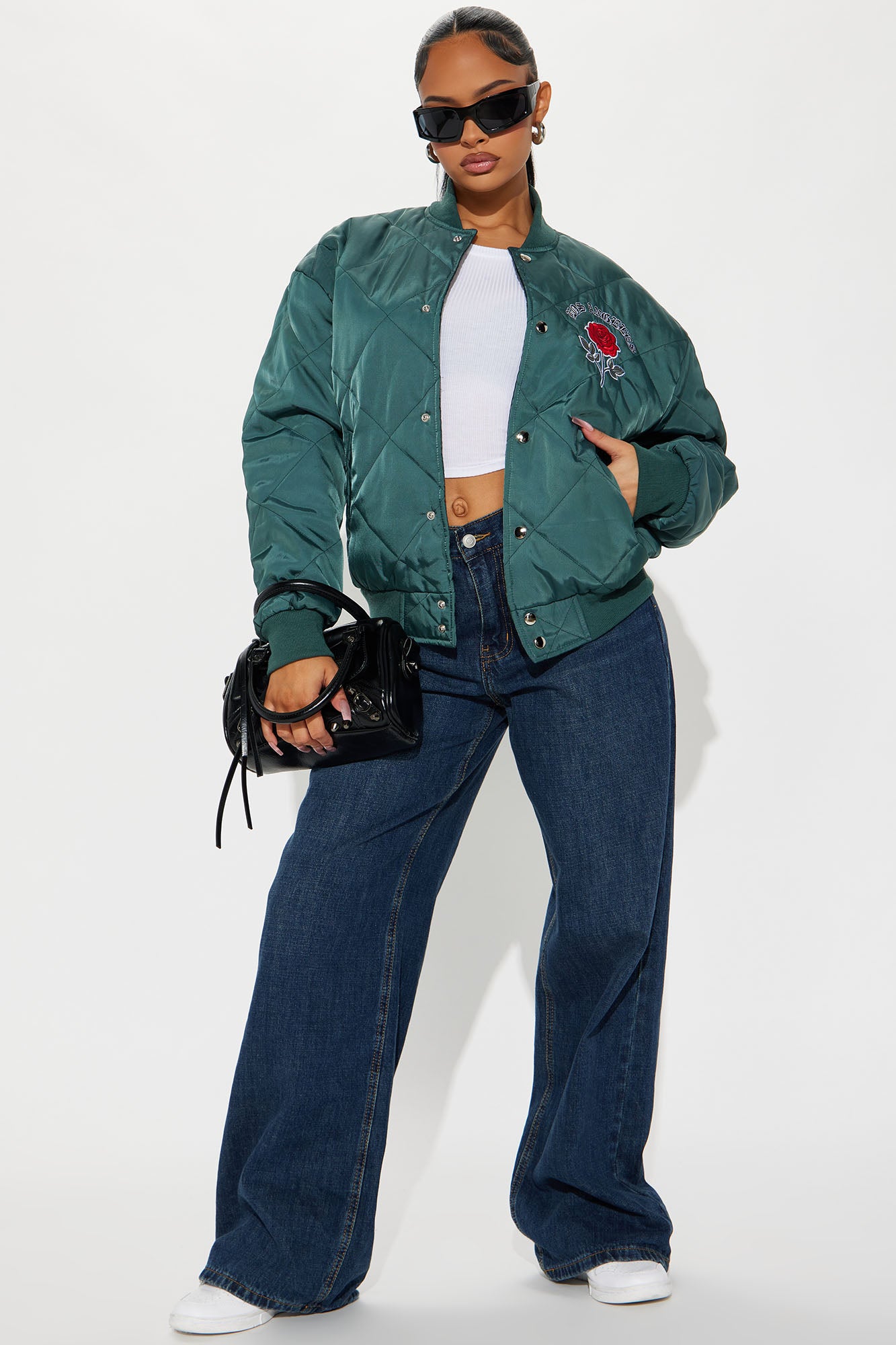 Sienna Rose Bomber Jacket