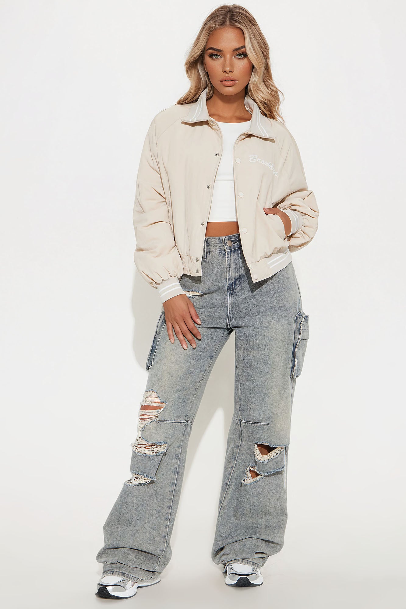 Smooth Brooklyn Bomber Jacket