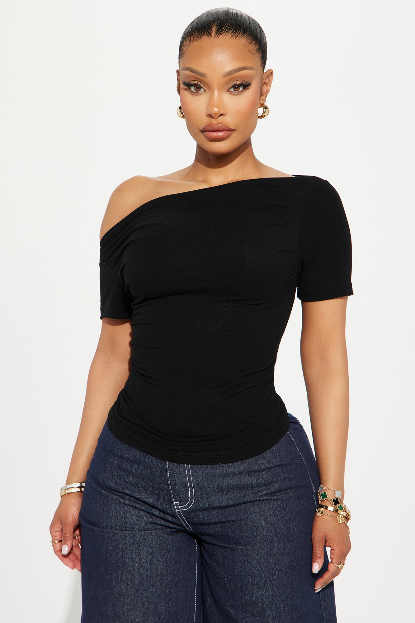 Eva Effortless One Shoulder Top