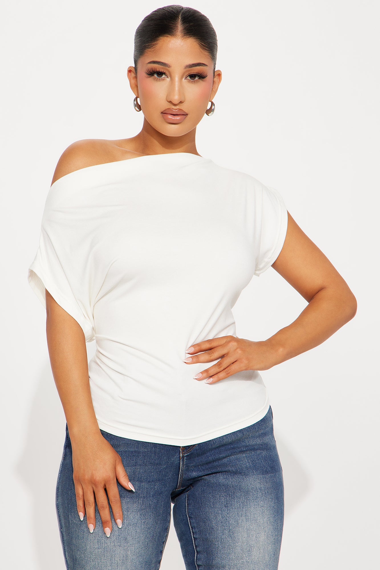 Eva Effortless One Shoulder Top