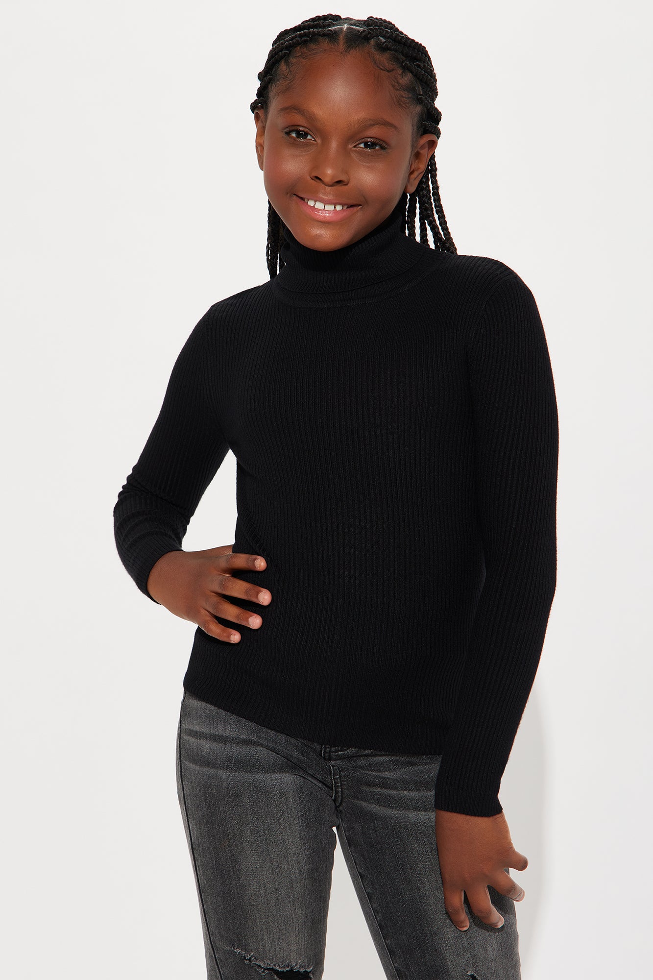 Mini Tara Turtle Neck Sweater