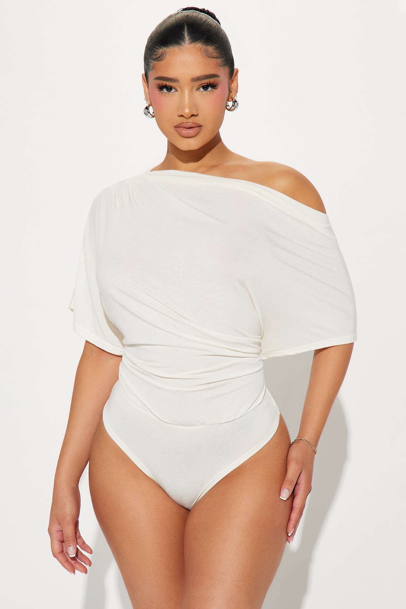 Flatter Me Off Shoulder Bodysuit