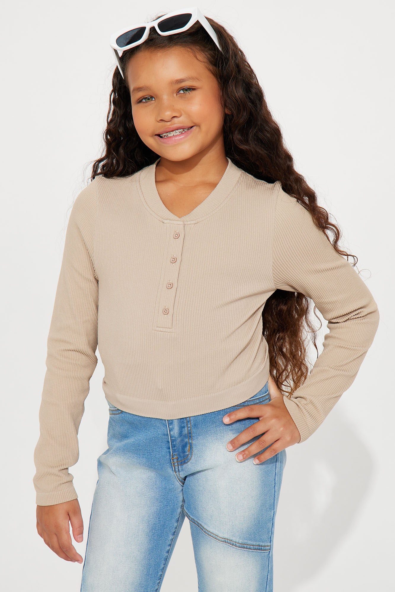 Mini Chynna Seamless Long Sleeve Top