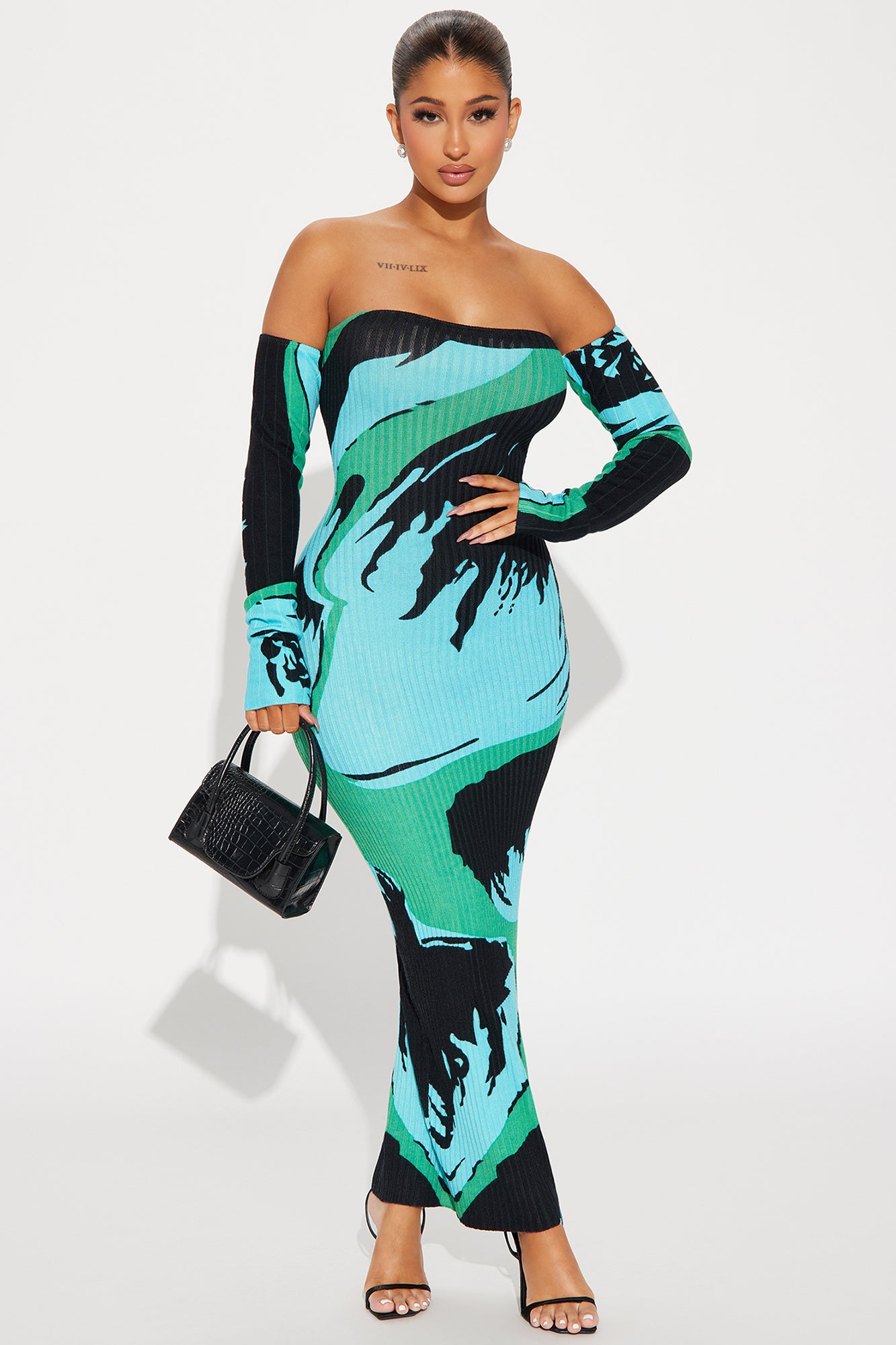 Rosalie Ribbed Maxi Dress