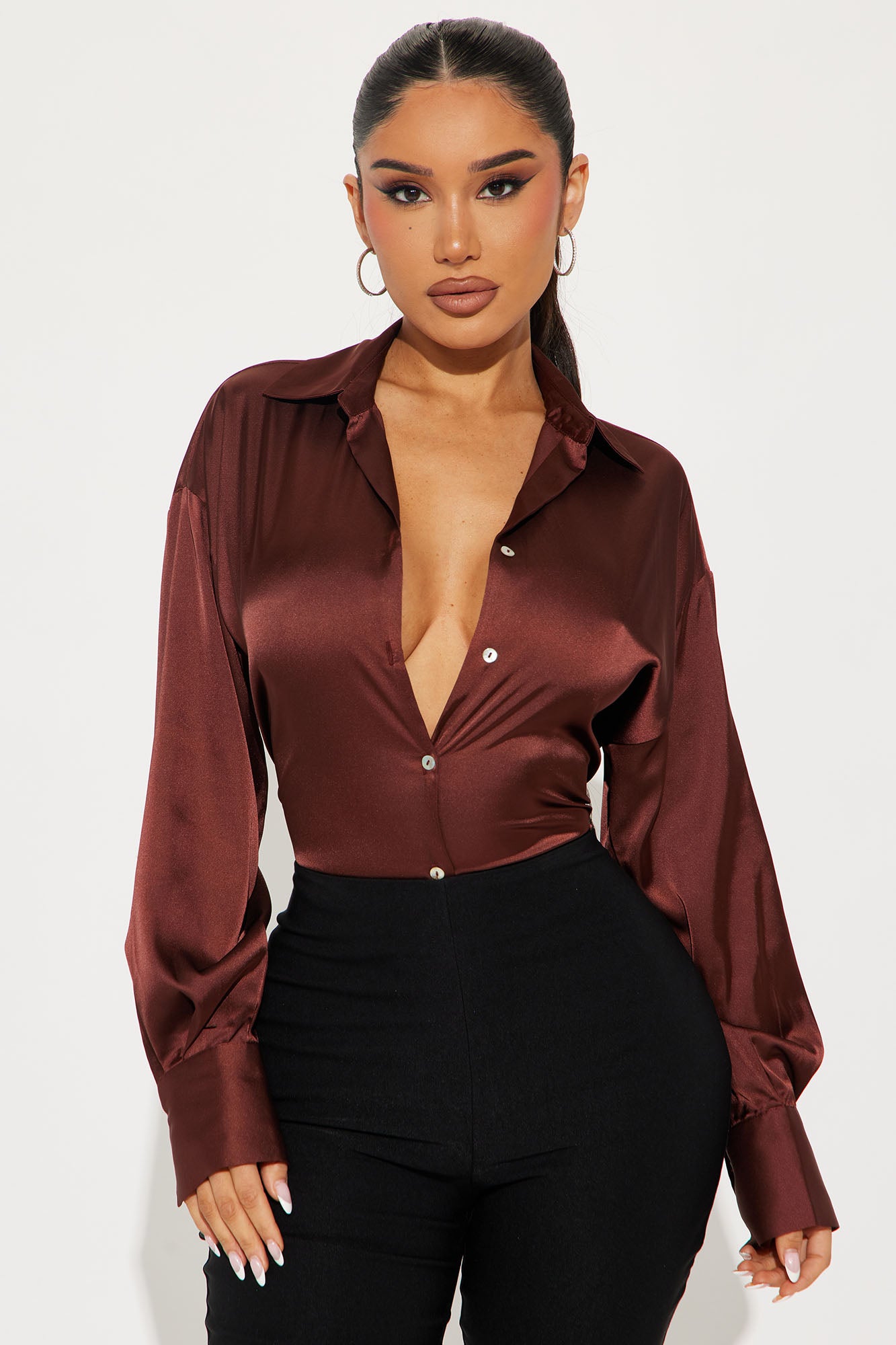 Bayside Chillin' Satin Shirt