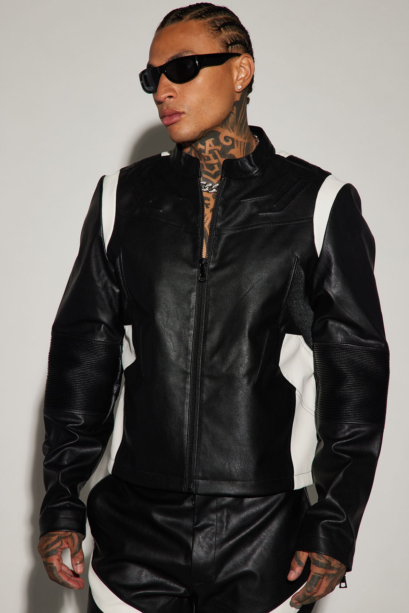 Dakota Faux Leather Moto Jacket