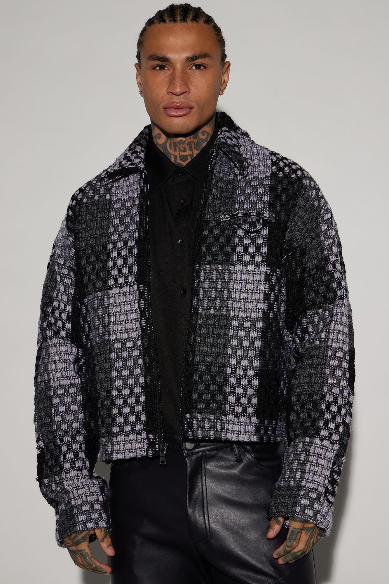 Beverly Tweed Cropped Chore Jacket