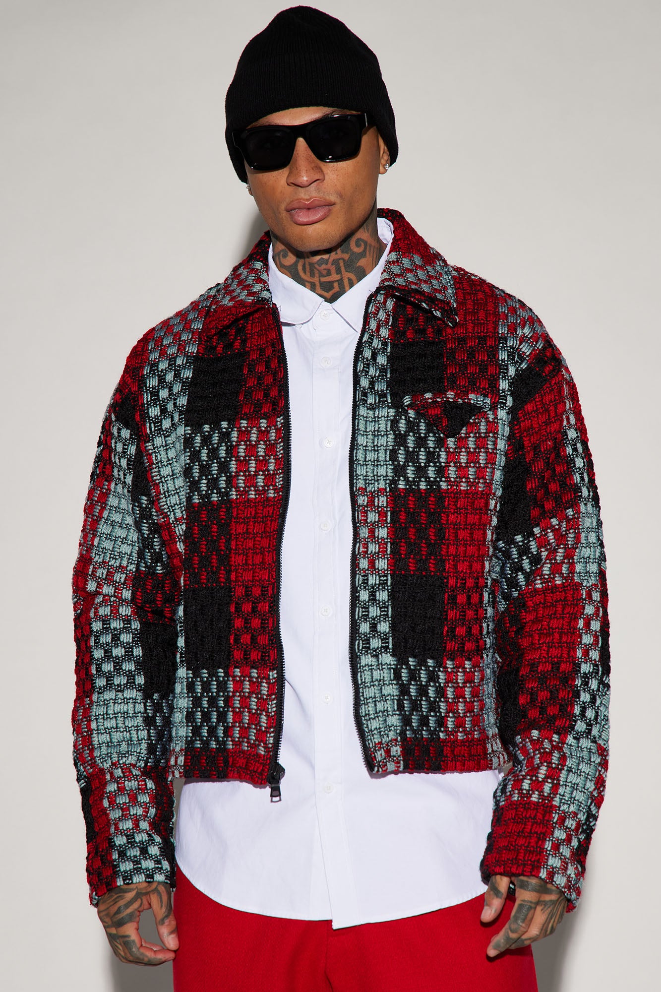 Beverly Tweed Cropped Chore Jacket