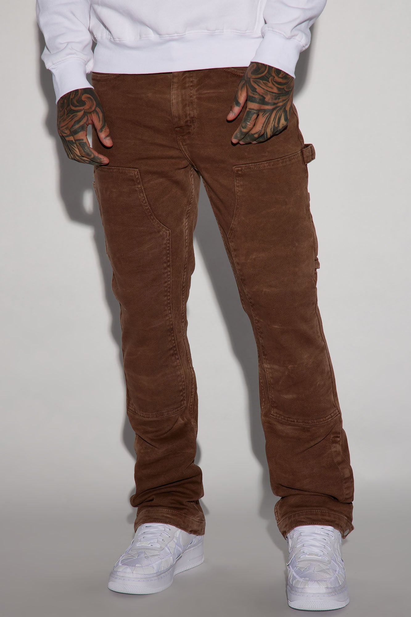Indestructible Slim Flare Carpenter Pants