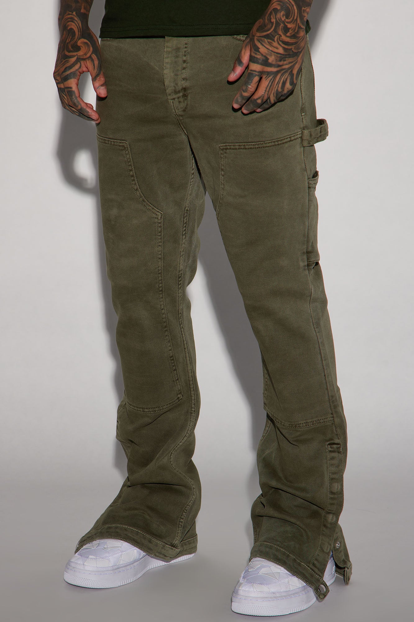 Indestructible Slim Flare Carpenter Pants