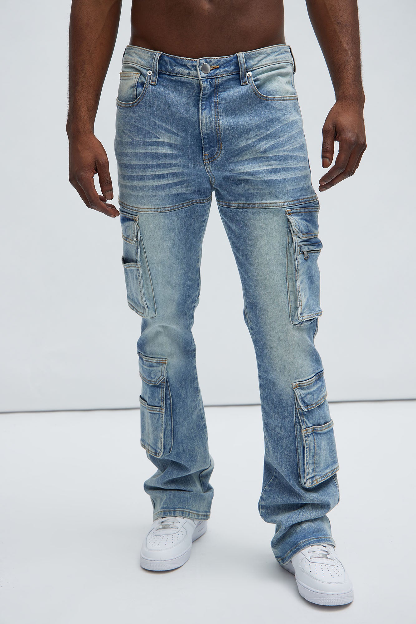 Romance Slim Stacked Flare Jeans