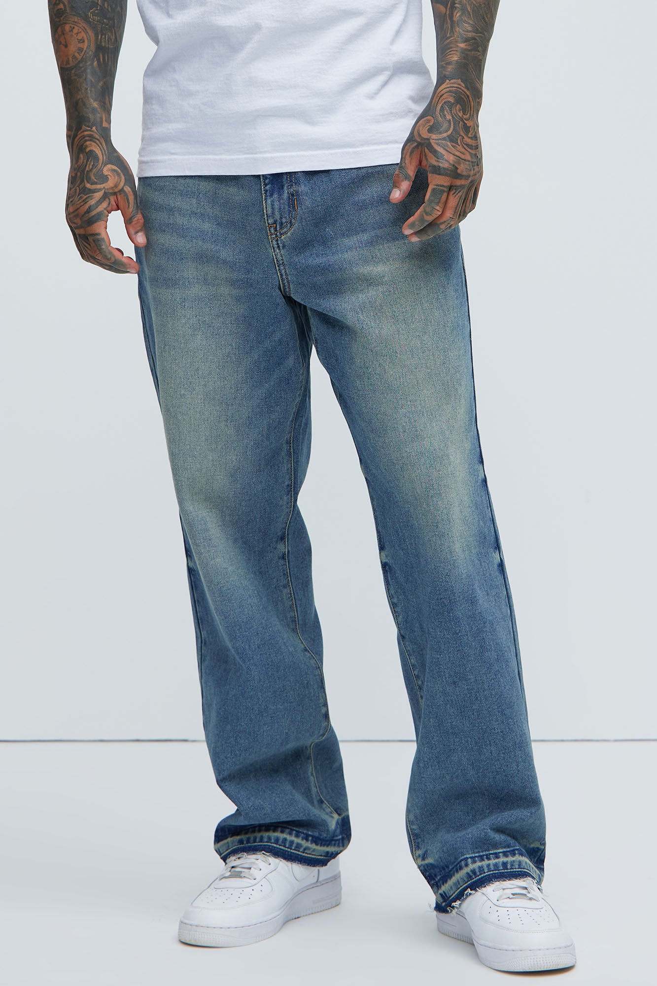 Corey Casual Blue Dean Straight Jeans