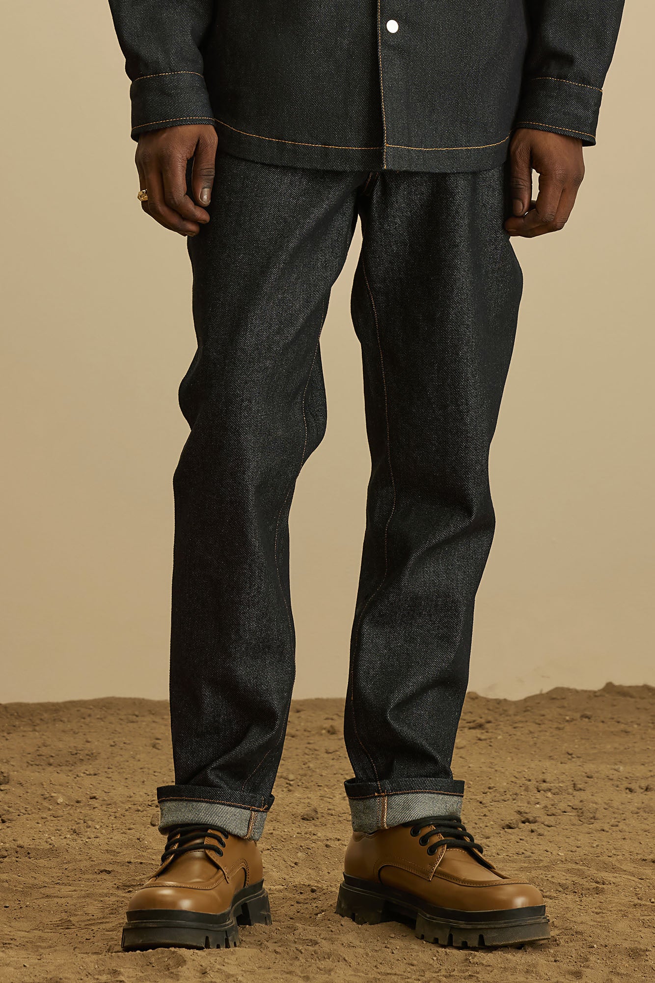 Collin Raw Denim Slim Jeans
