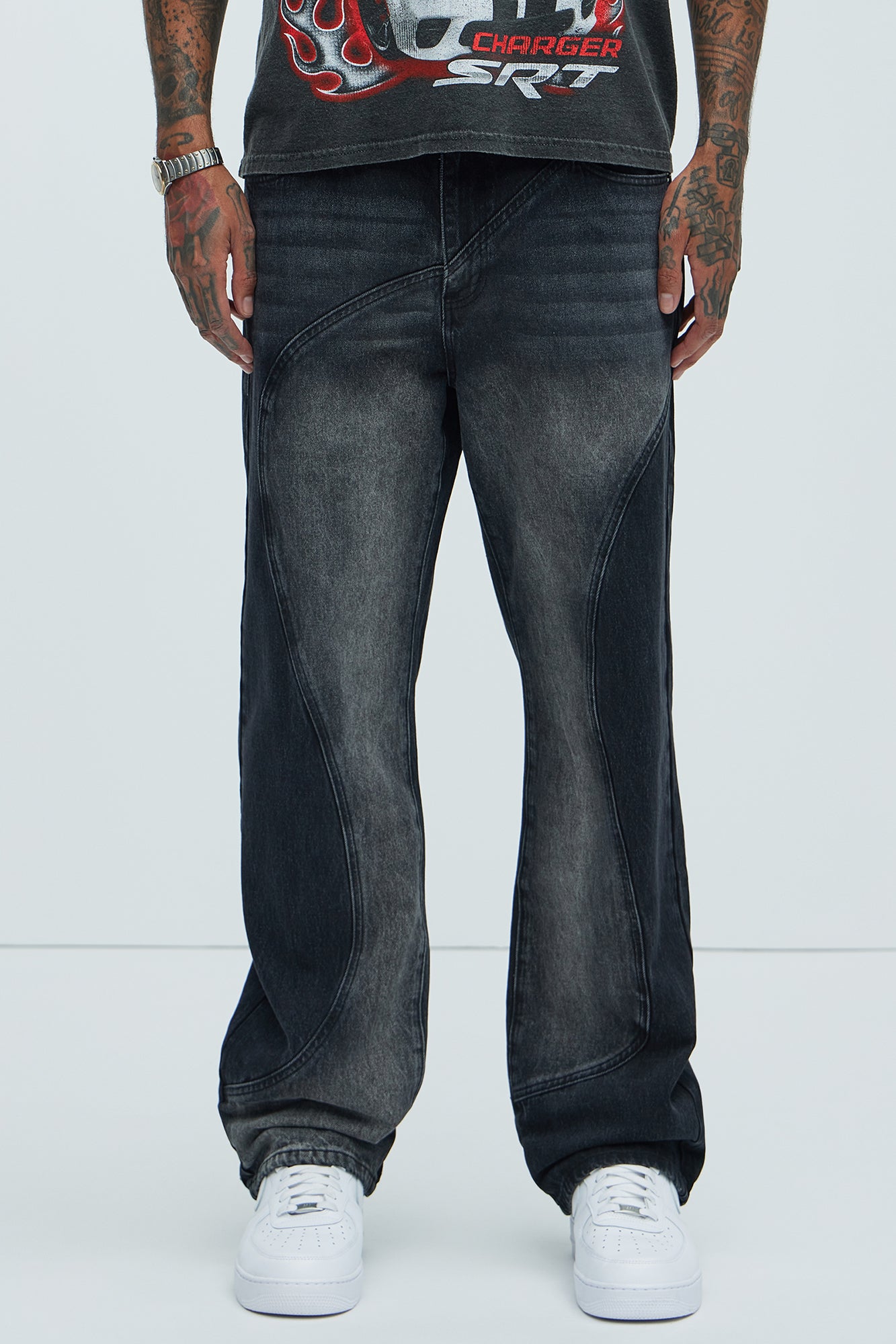 Lava Flow Straight Jeans