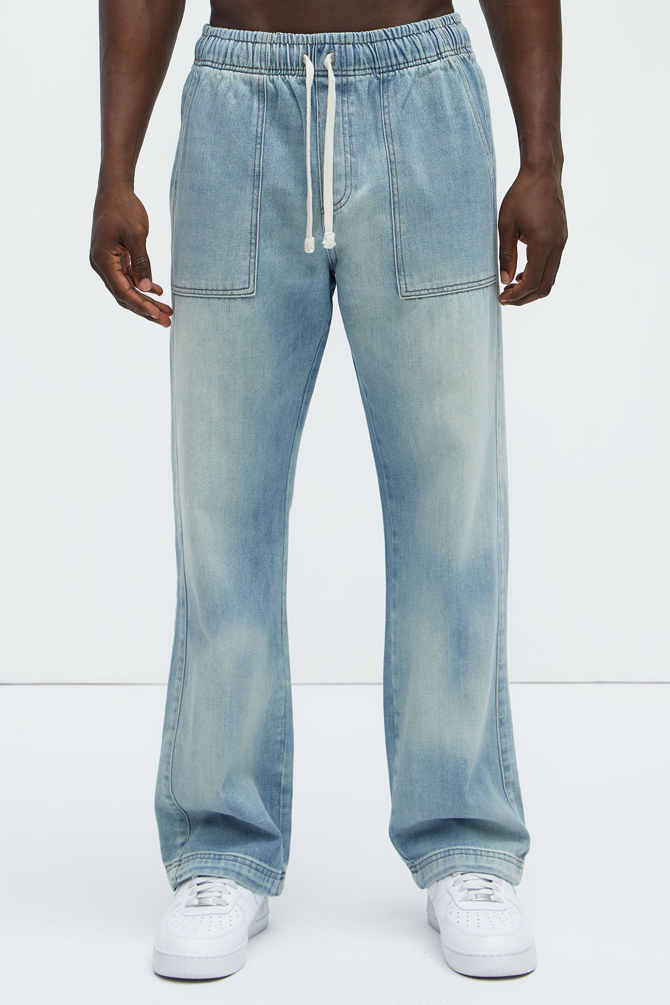 Tahir Relaxed Straight Jeans