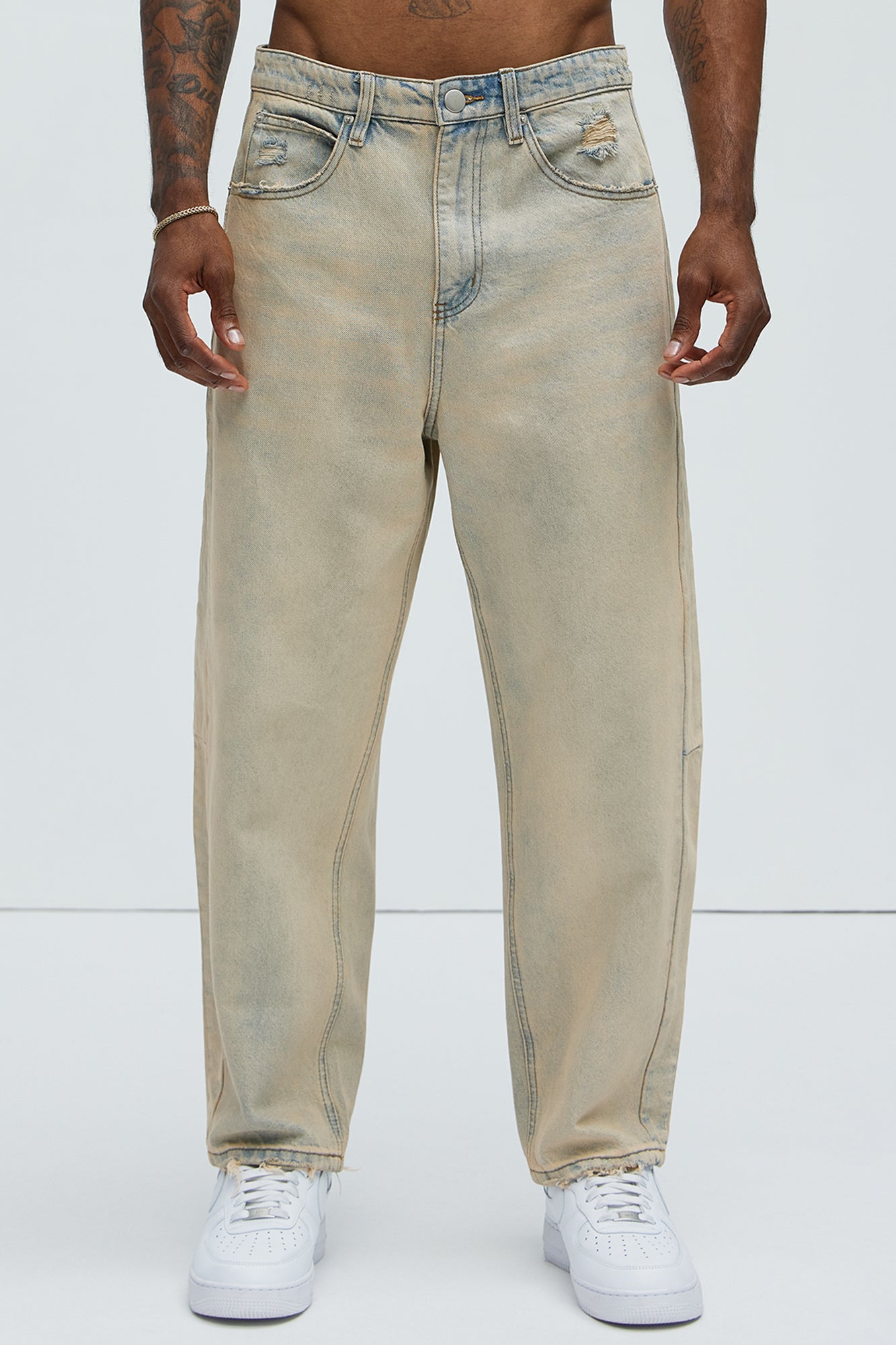 Brookway Relaxed Barrel Jeans