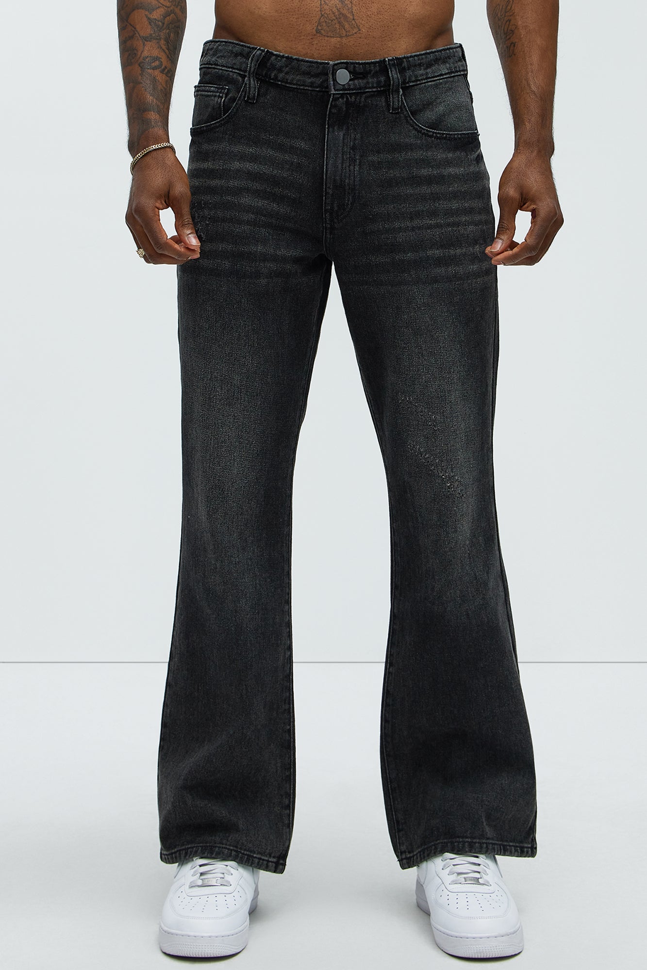 Brayton Distressed Bootcut Jeans