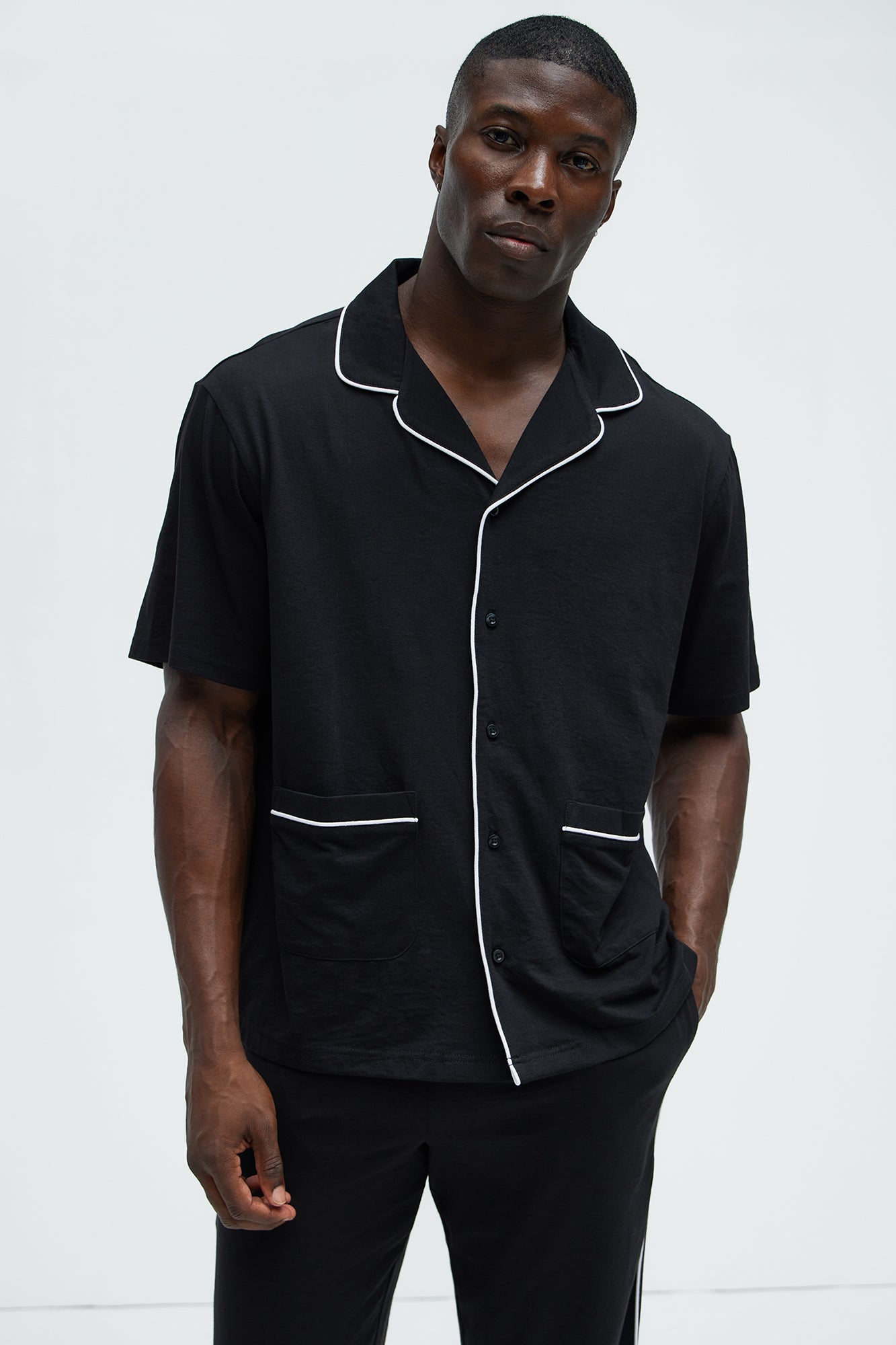 Modern Relaxed Pajama Short Sleeve