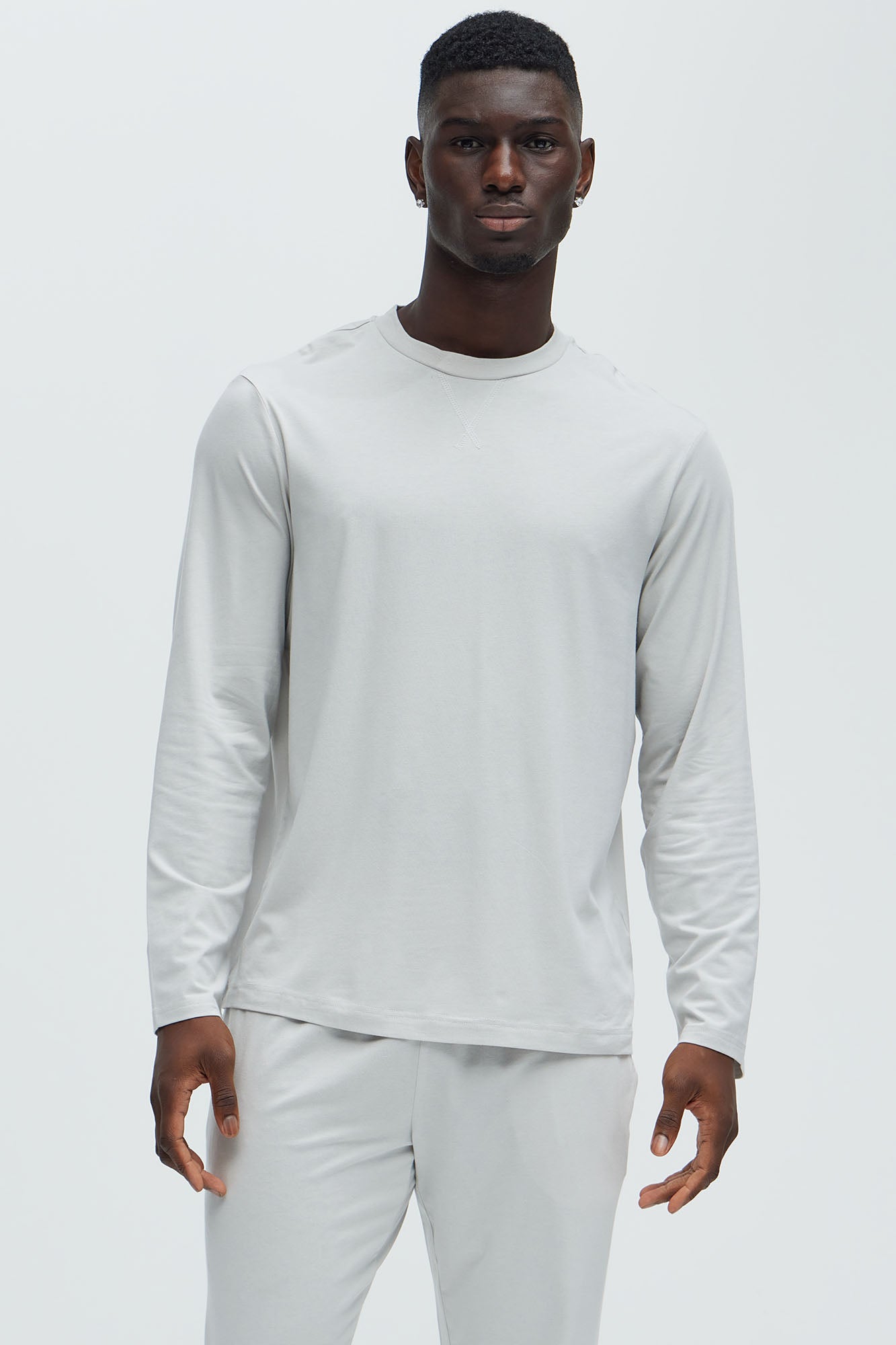Essential Modal Lounge Long Sleeve Tee