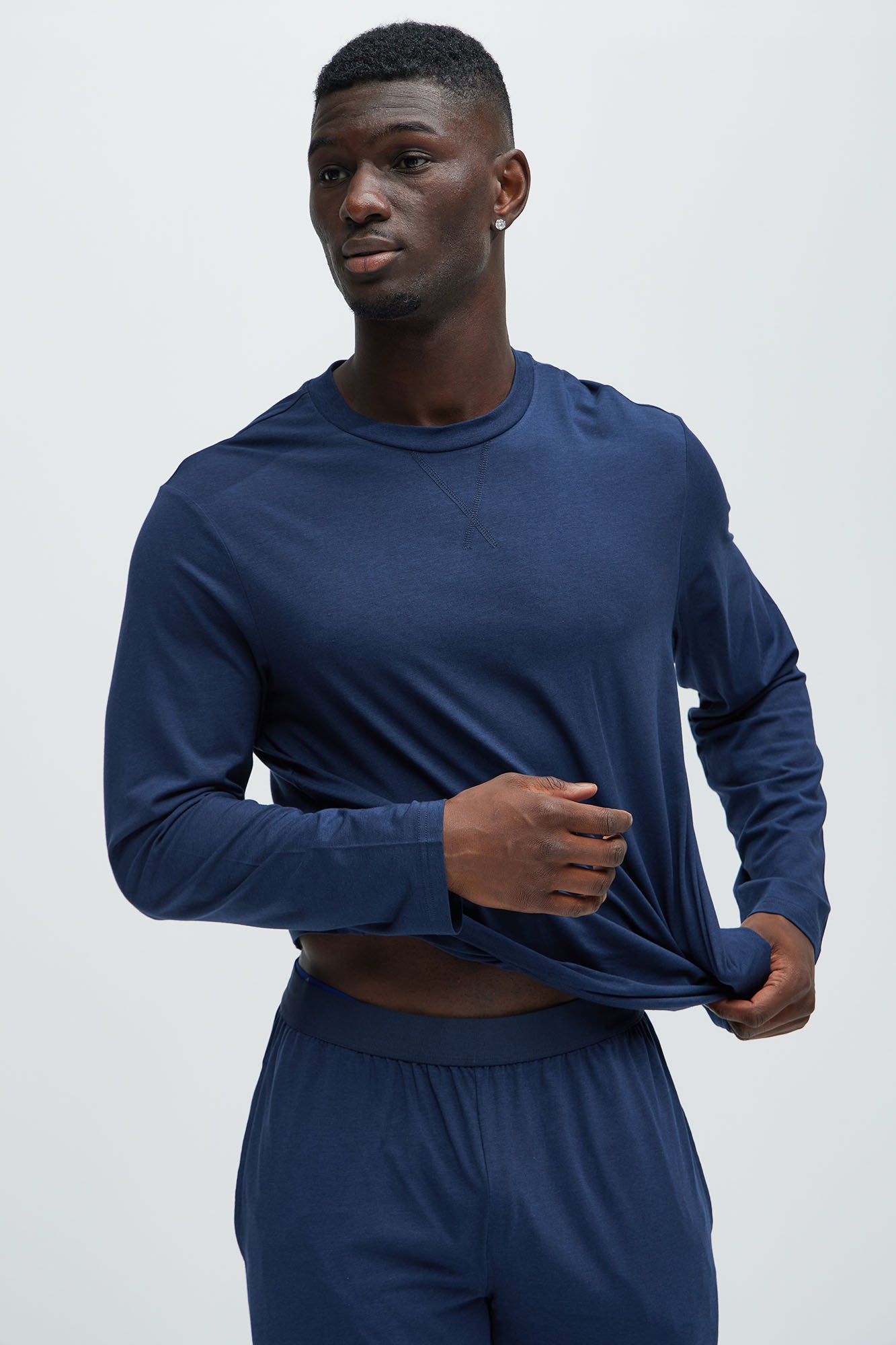 Essential Modal Lounge Long Sleeve Tee