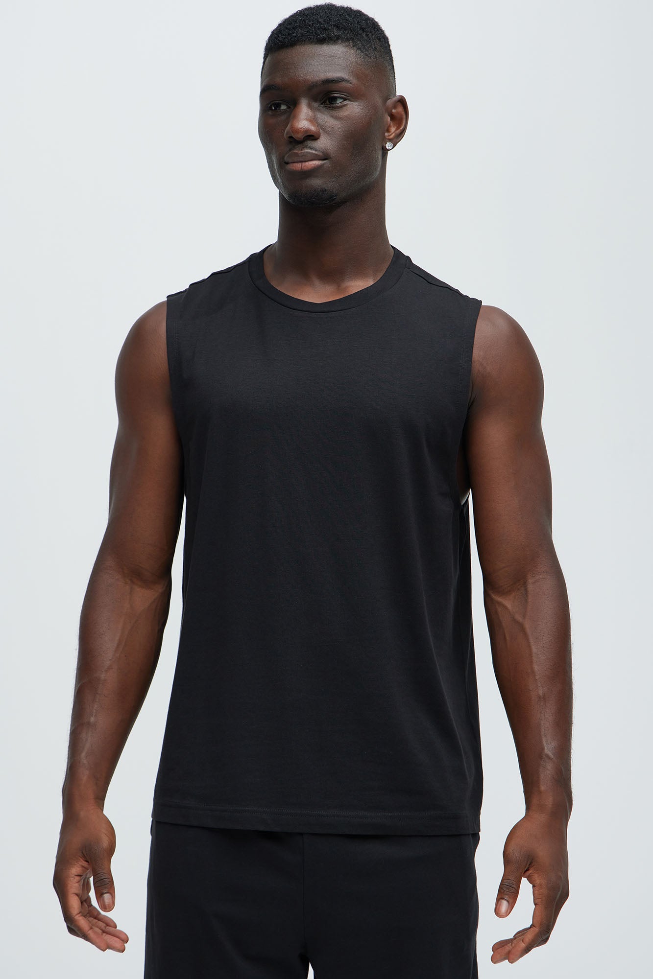Essential Modal Lounge Sleeveless Muscle Tee