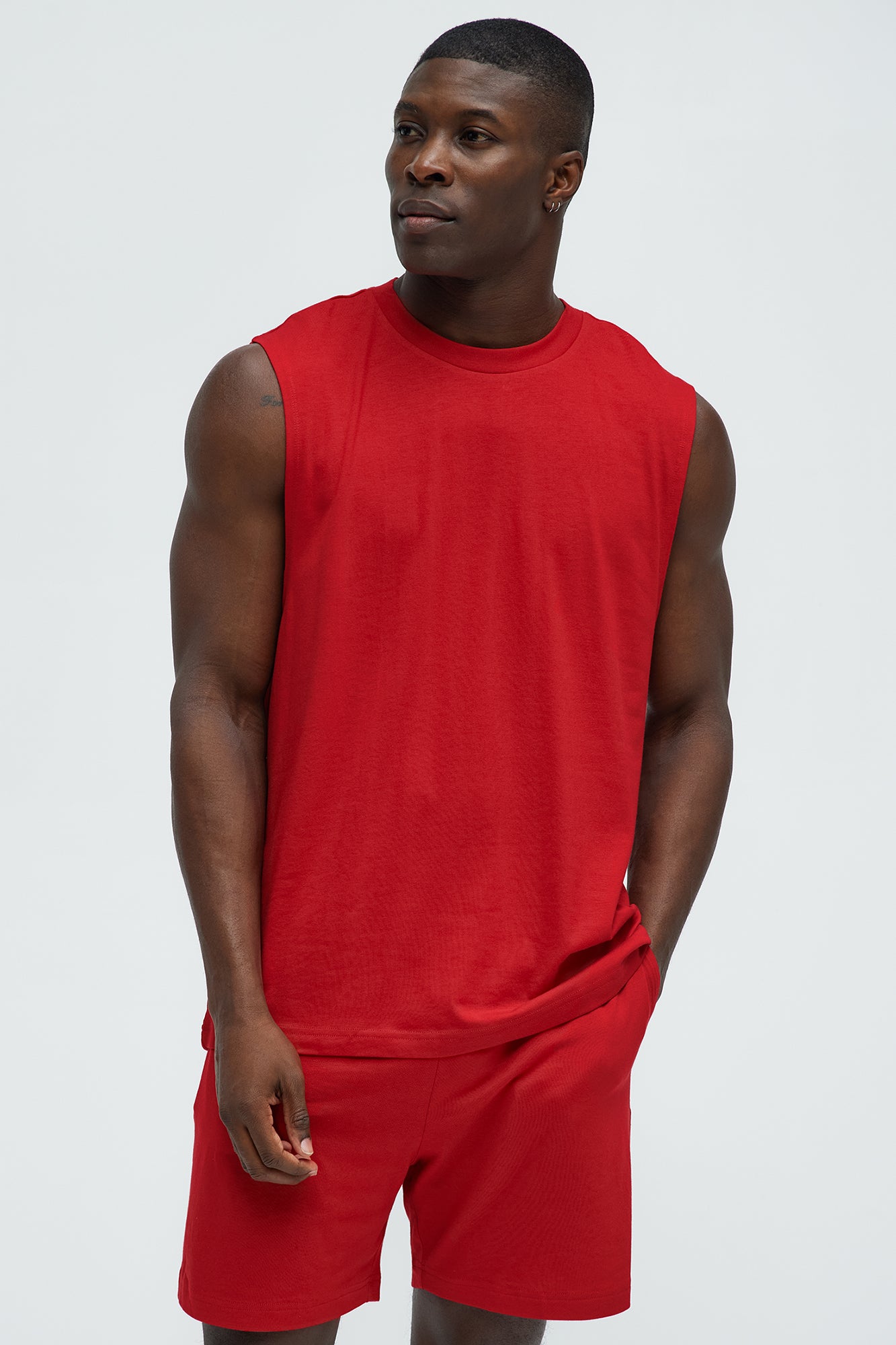 Essential Modal Lounge Sleeveless Muscle Tee