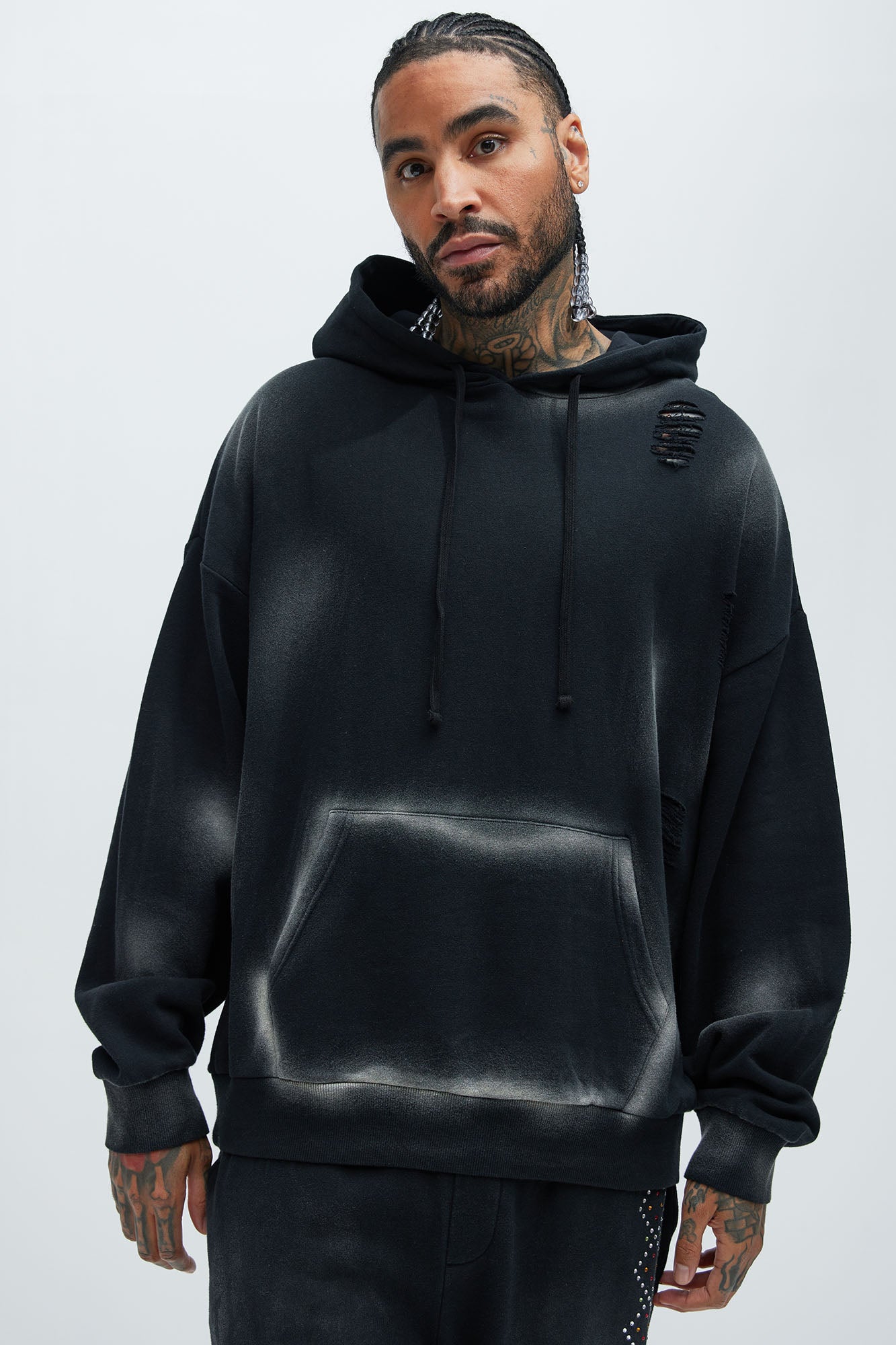 Tyson Brushed Oversized Hoodie