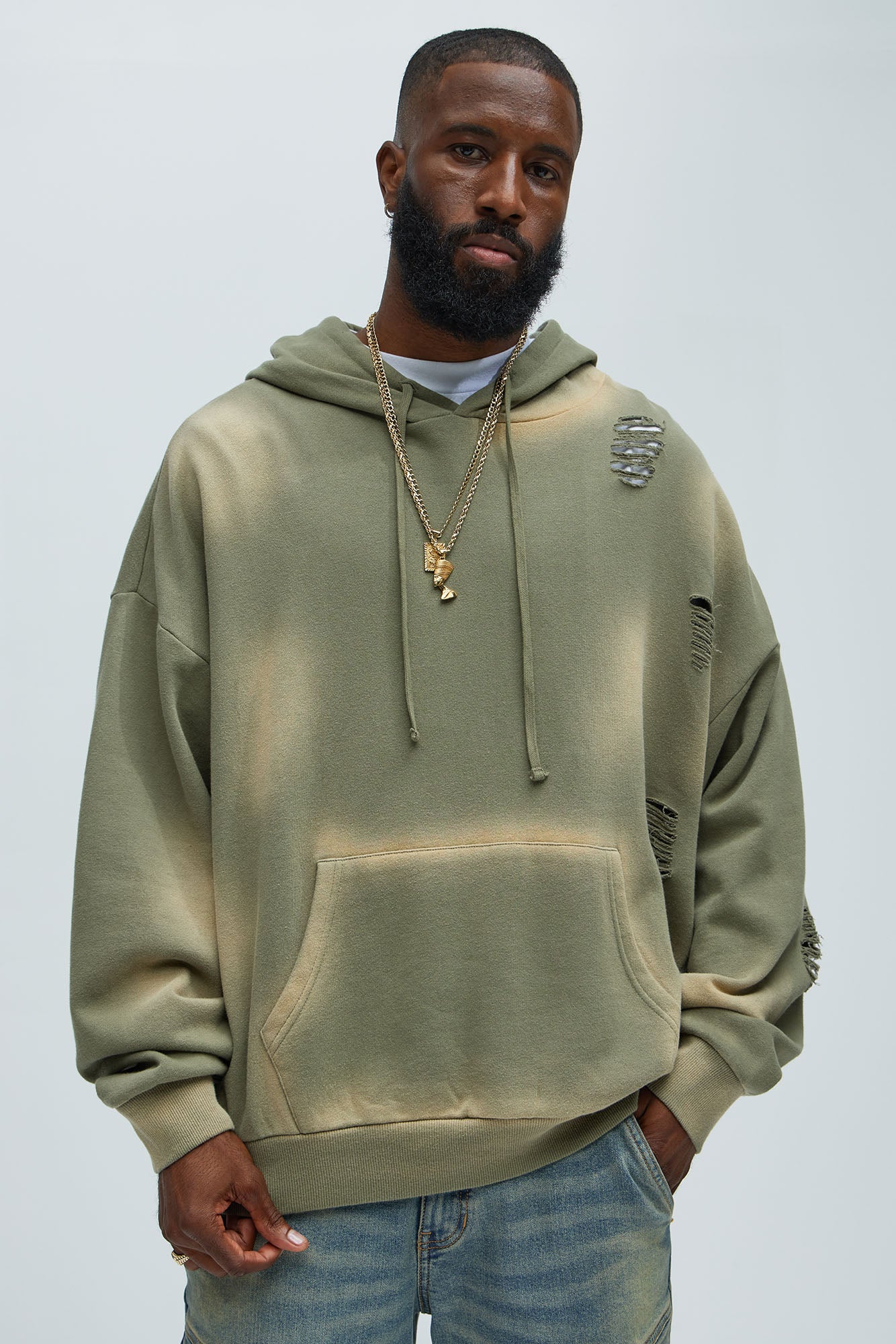 Tyson Brushed Oversized Hoodie