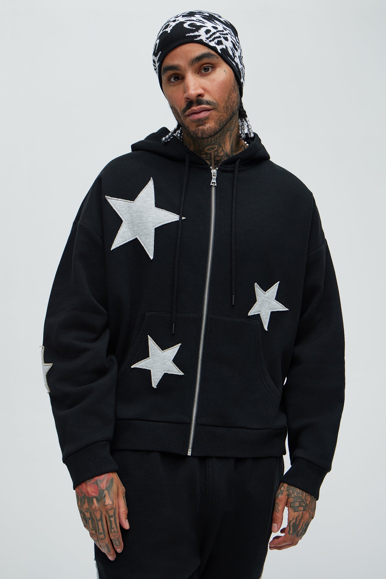 Tyson Stars Oversized Hoodie