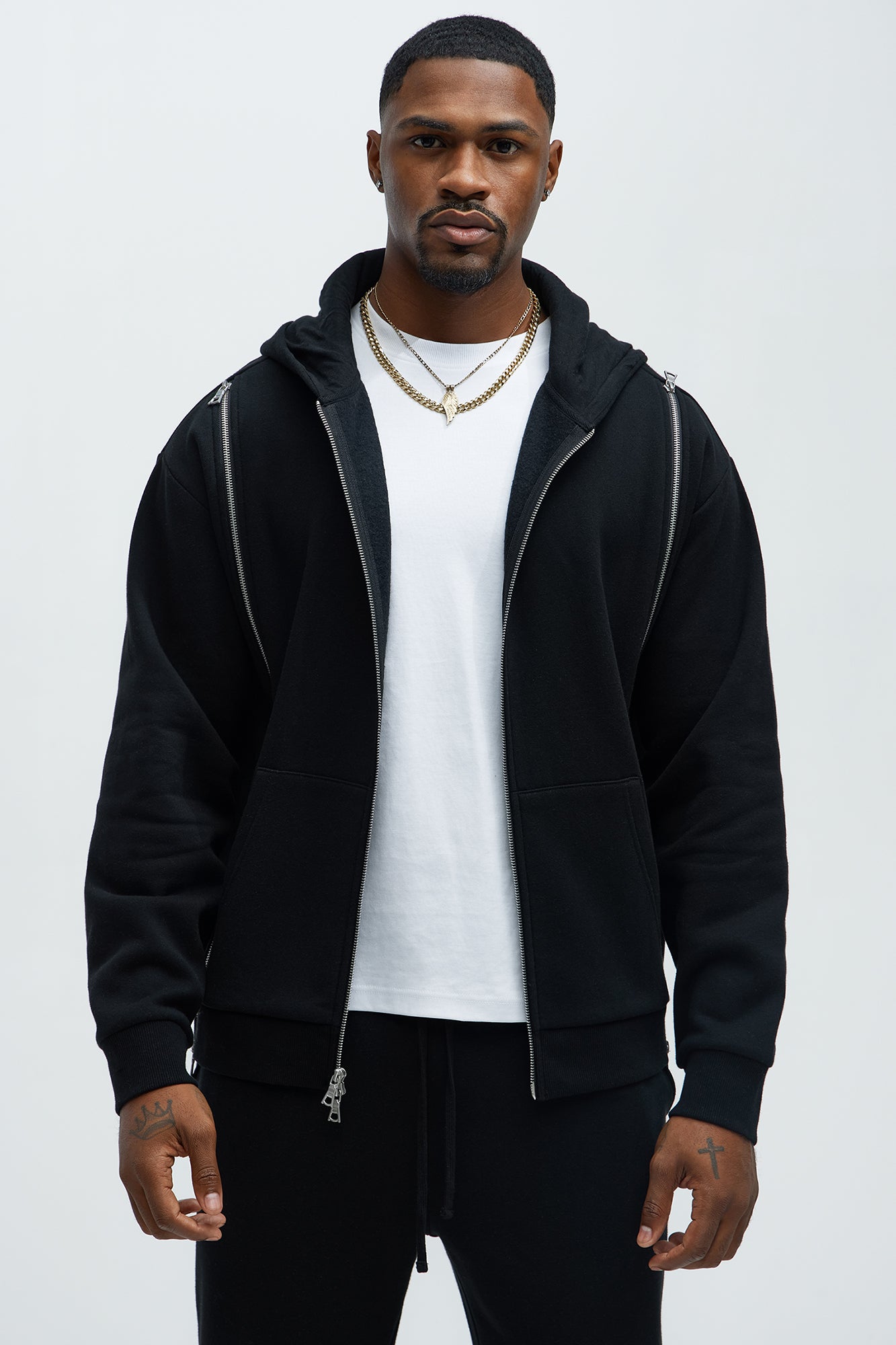 Tyson Stay Away Zip Up Hoodie